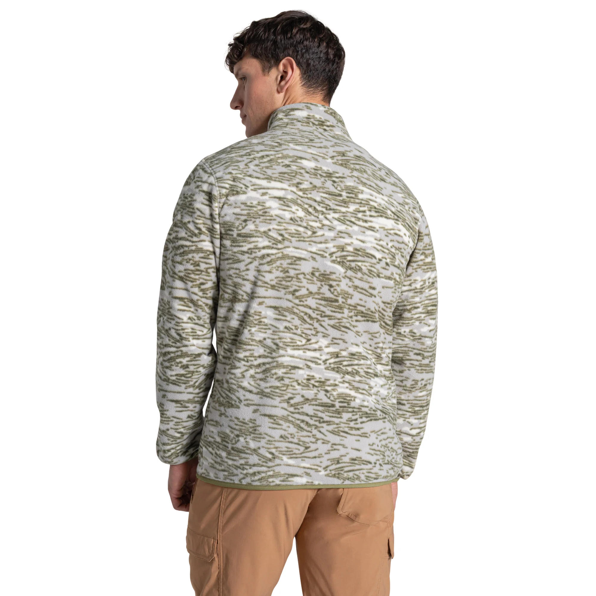 Craghoppers Men's National Trust Irt Half Zip Fleece Top (Cardamon Print) - Image 2
