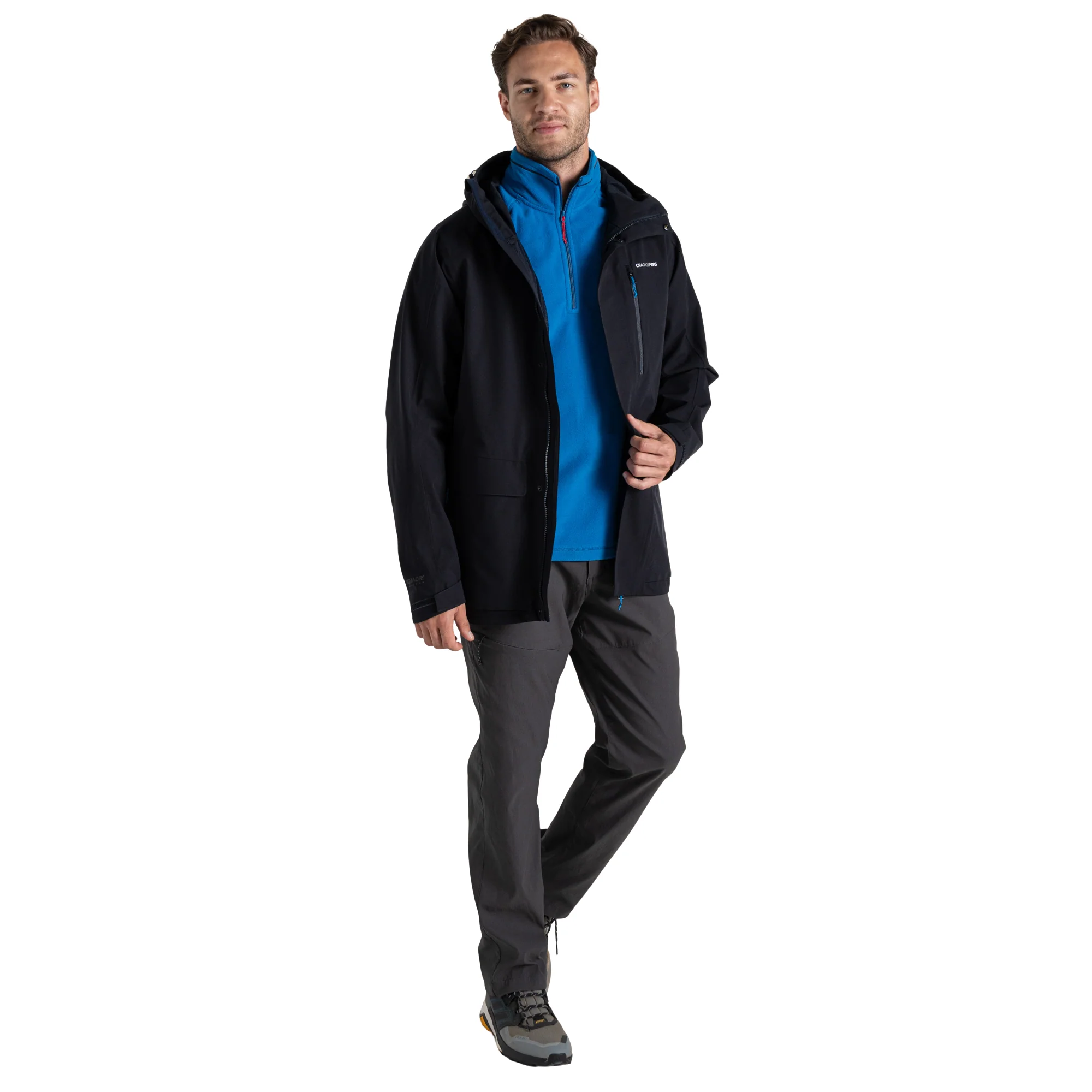 Craghoppers Men's Lorton II Waterproof Jacket (Dark Navy) - Image 13