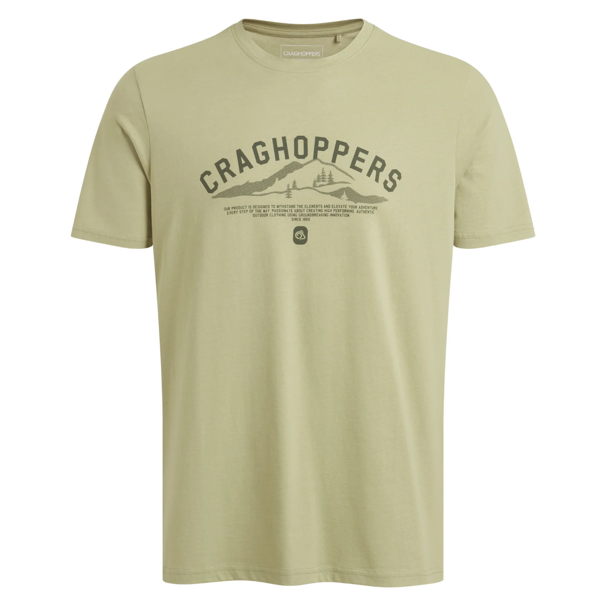 Craghoppers Men's Lucent II Organic Cotton Short Sleeve Tee (Bayleaf) - Image 5