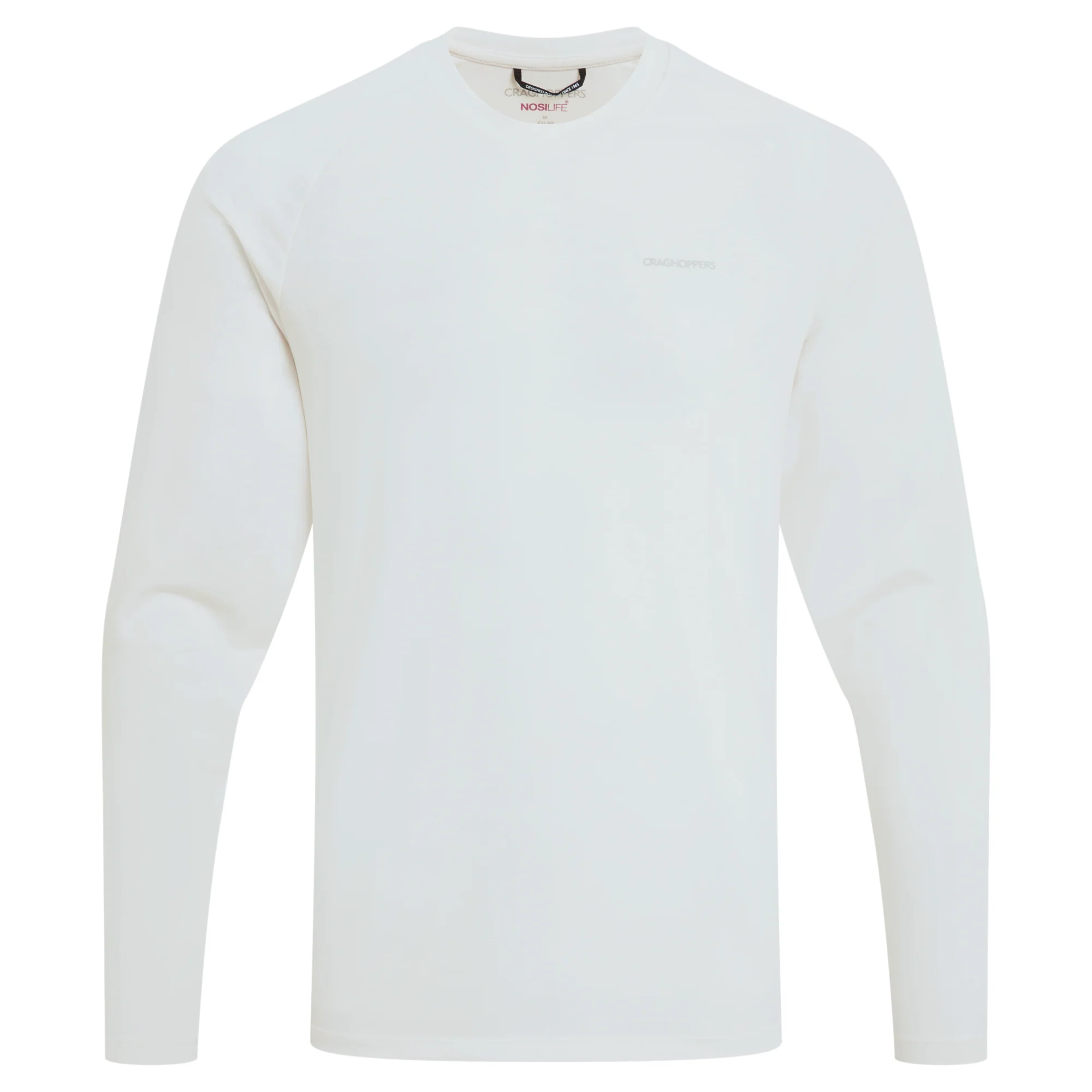 Craghoppers Men's Nosilife Nour Long Sleeve Technical Tee (Sail White) - Image 5
