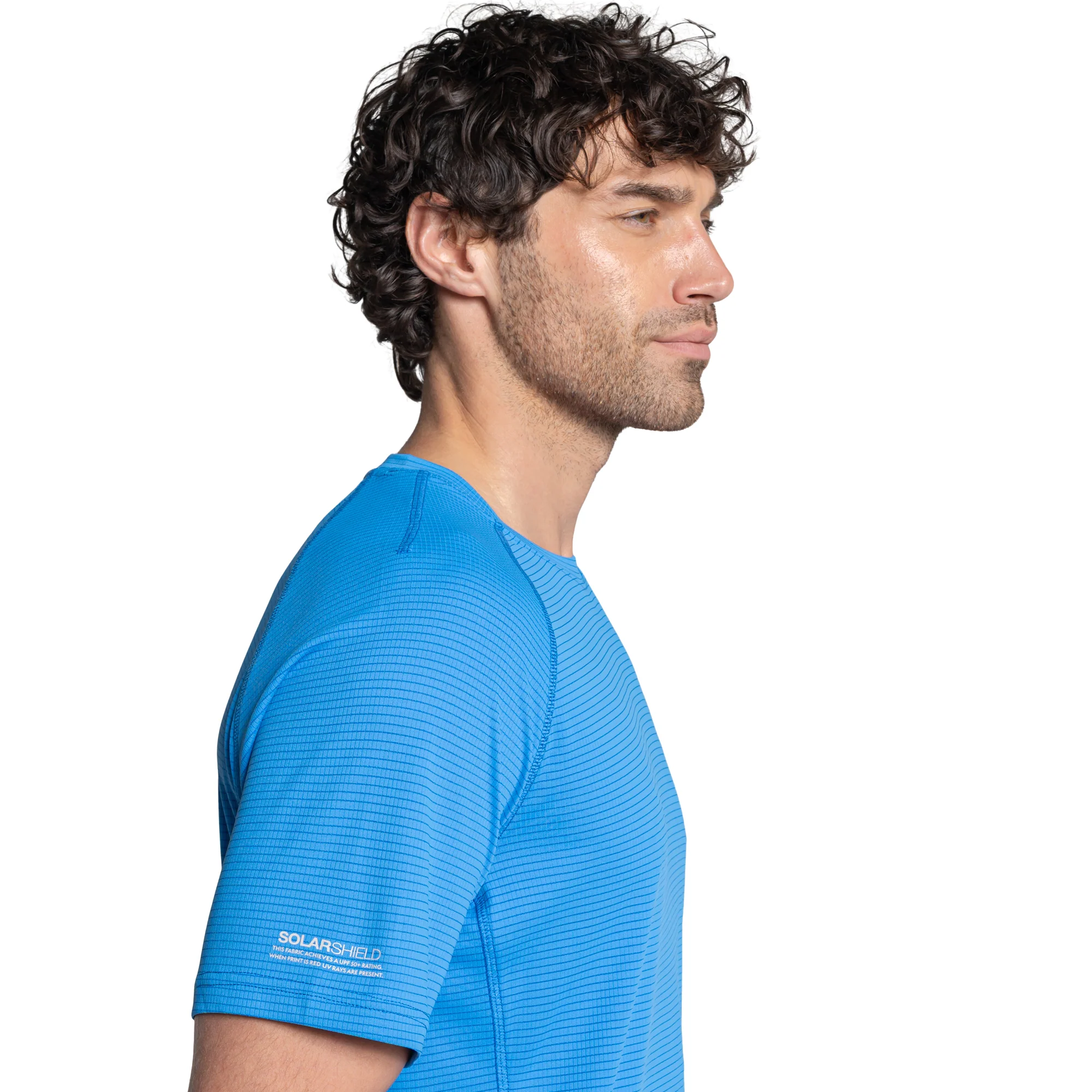 Craghoppers Men's Nosilife SolarShield+ UPF50 Short Sleeve Technical Tee (Azure Sky) - Image 3