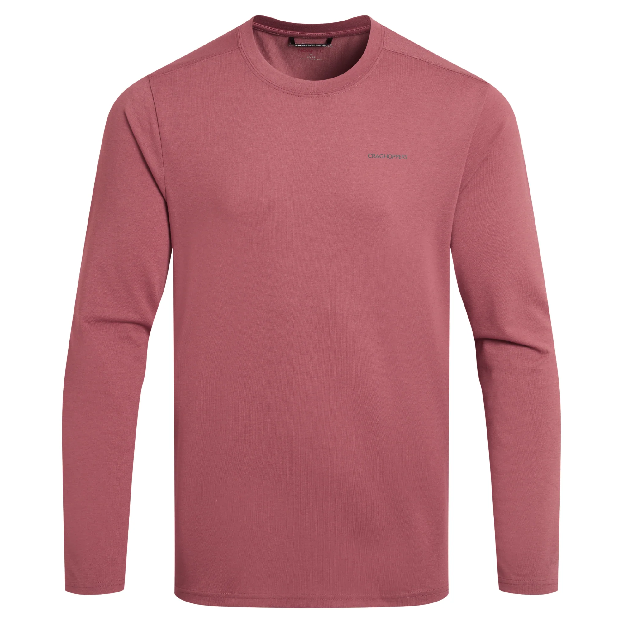 Craghoppers Men's Nosilife Abel Long Sleeve Technical Tee (Atlas Red) - Image 5