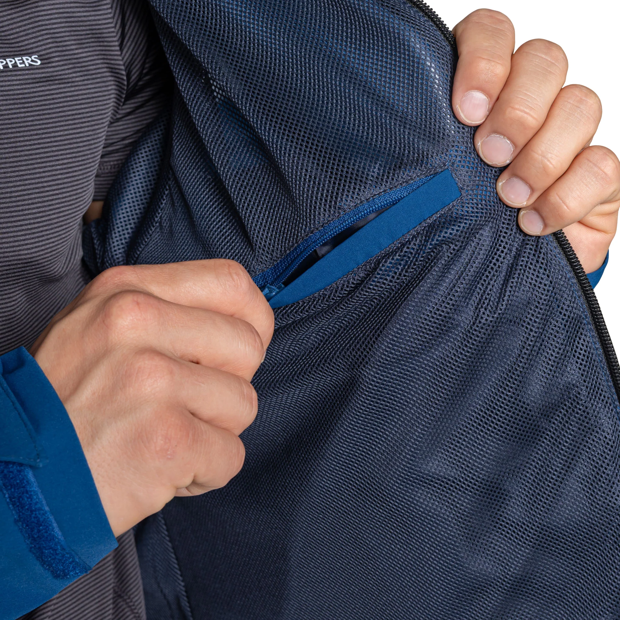 Craghoppers Men's Ponsa Waterproof Jacket (Juniper Berry) - Image 6