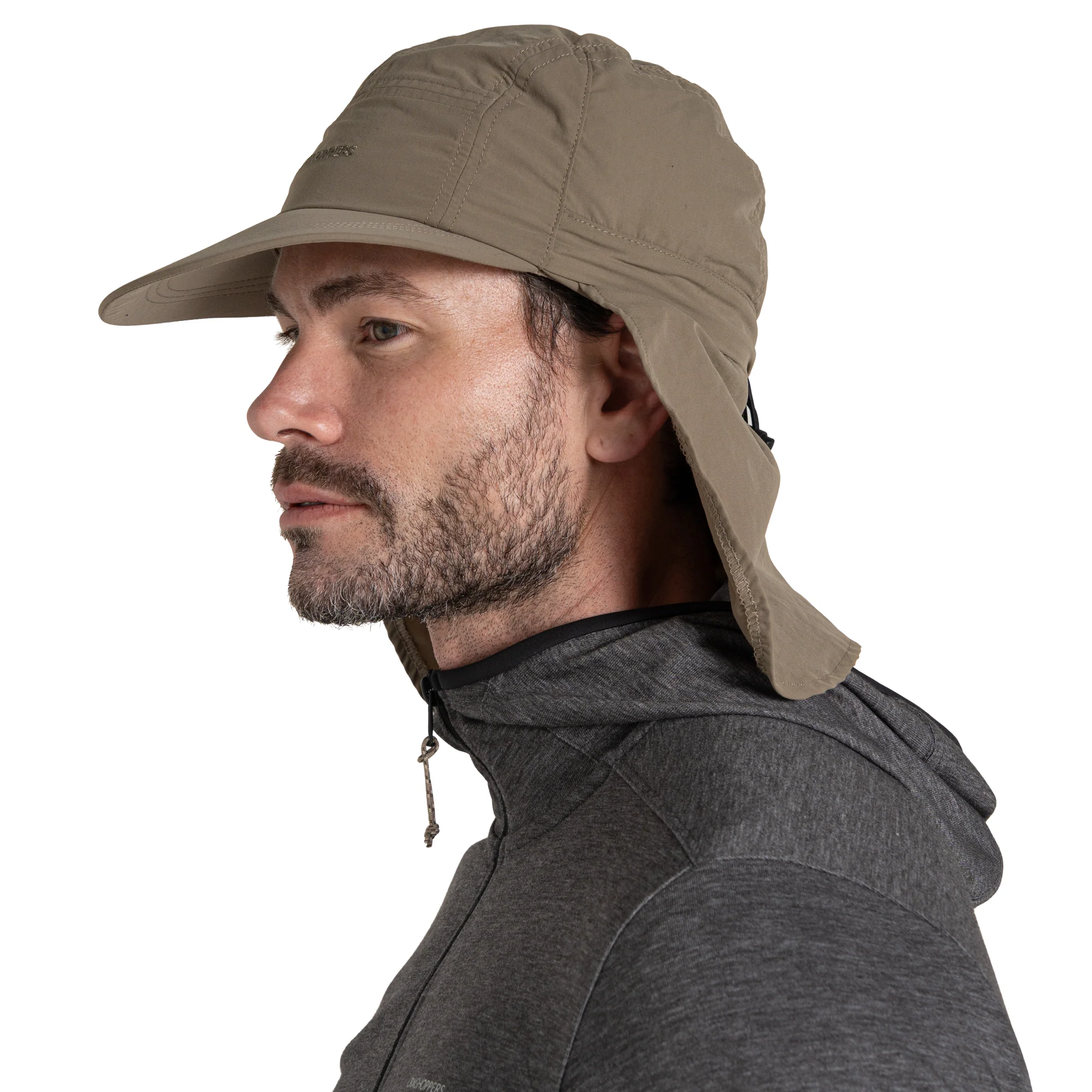 Craghoppers Unisex Nosilife Desert III Sun Hat (Pebble) - Image 3