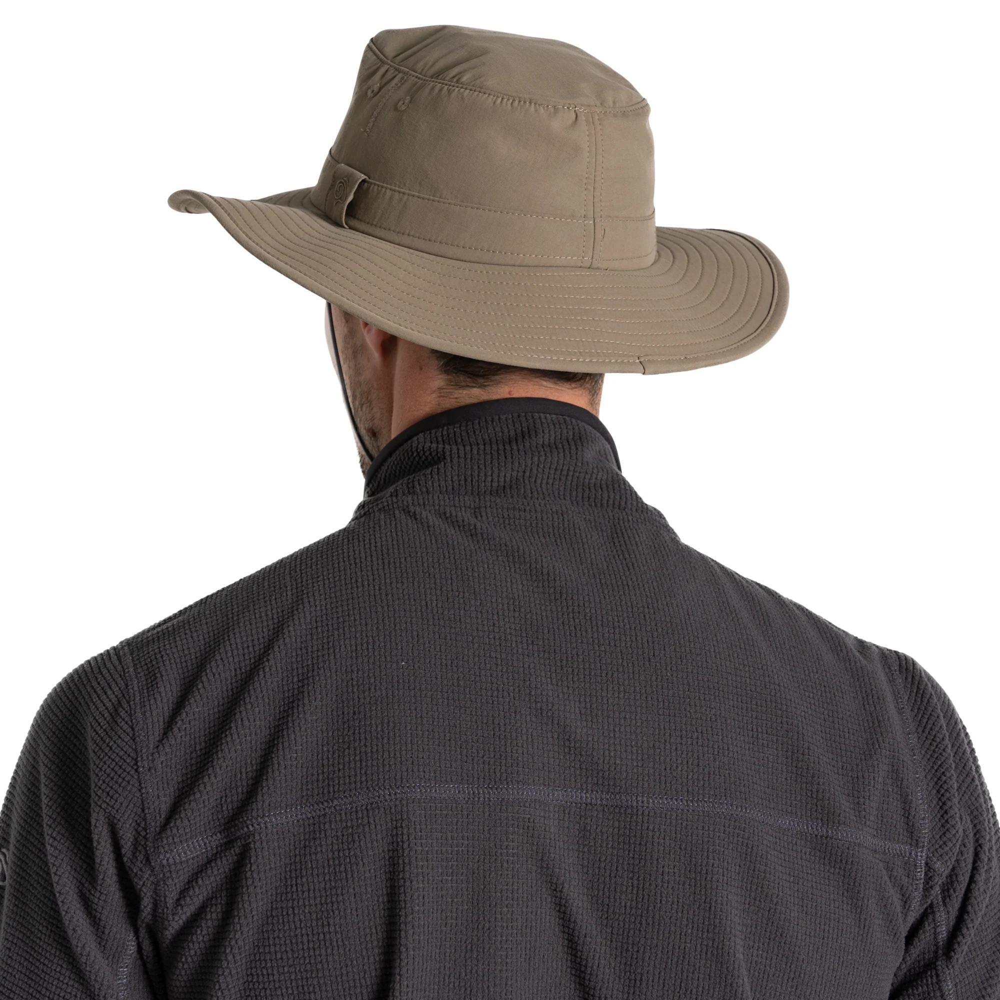 Craghoppers Unisex NosiLife Outback II Sun Hat (Pebble) - Image 3