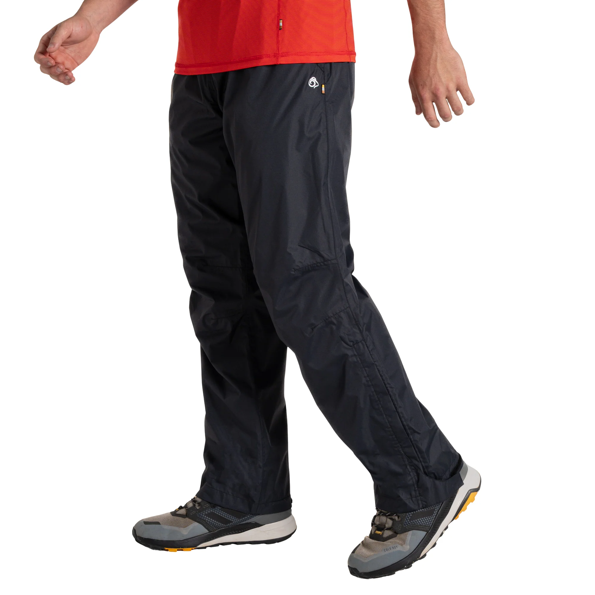 Craghoppers Unisex Ascent II Waterproof Overtrousers (Black) - Image 3