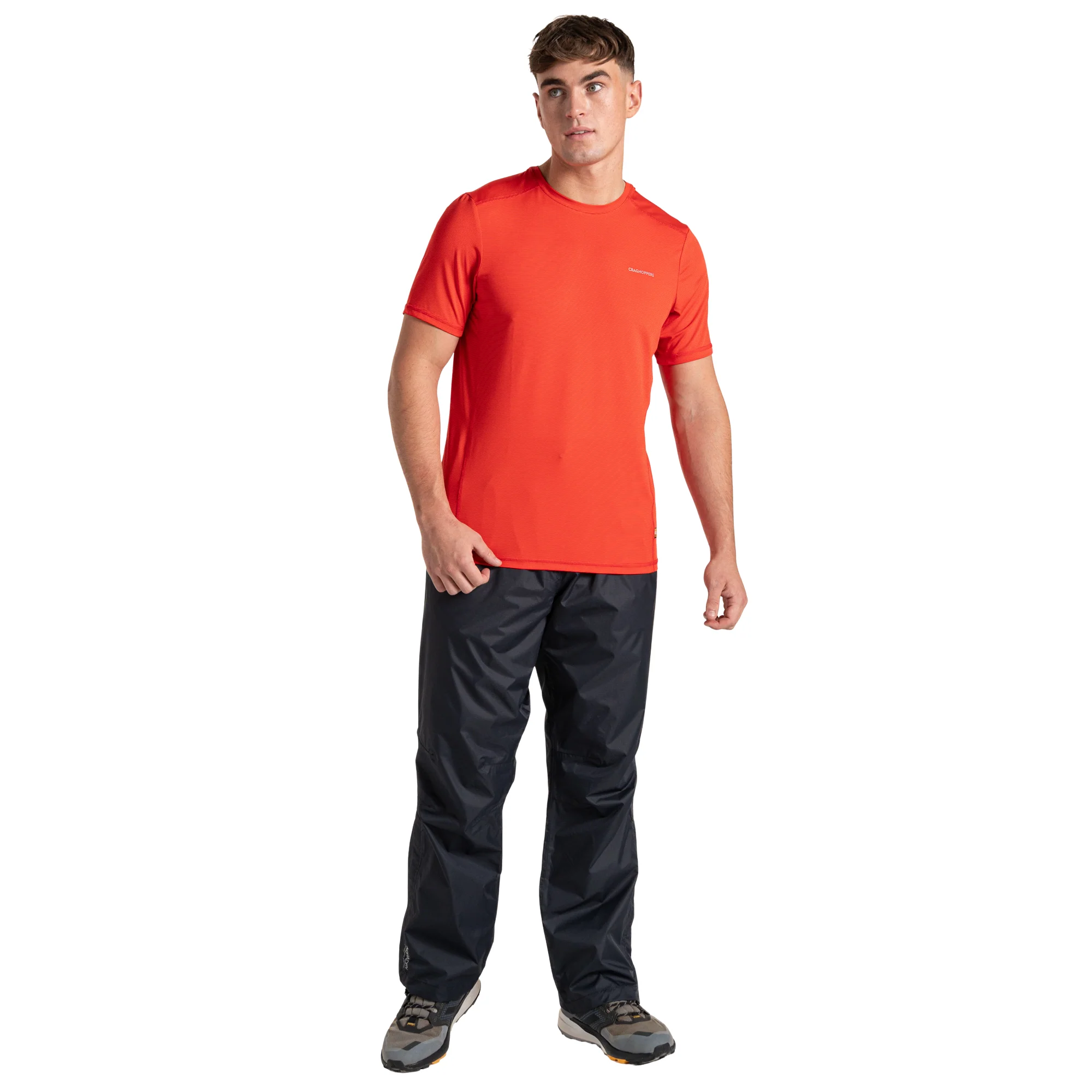 Craghoppers Unisex Ascent II Waterproof Overtrousers (Black) - Image 7