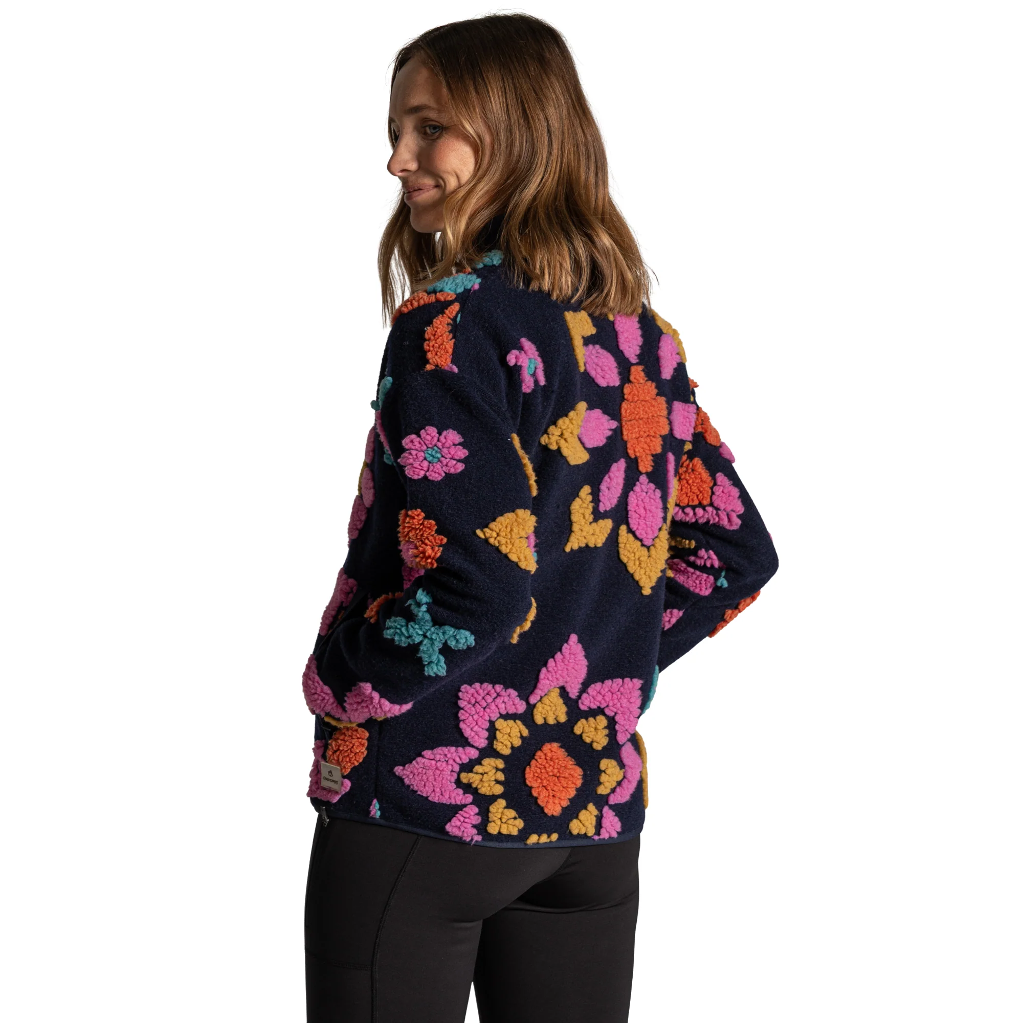 Craghoppers Women's Catalina Full Zip Fleece (Dark Sapphire Print) - Image 3