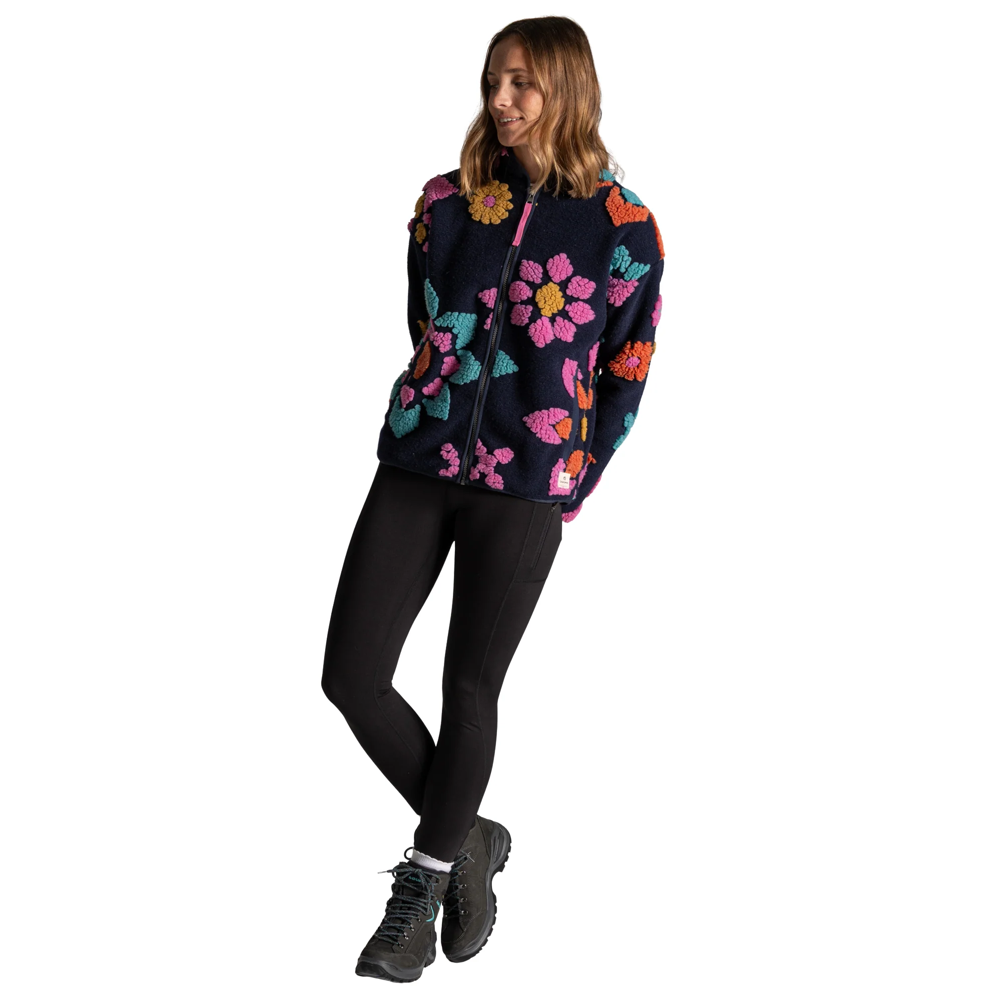 Craghoppers Women's Catalina Full Zip Fleece (Dark Sapphire Print) - Image 9