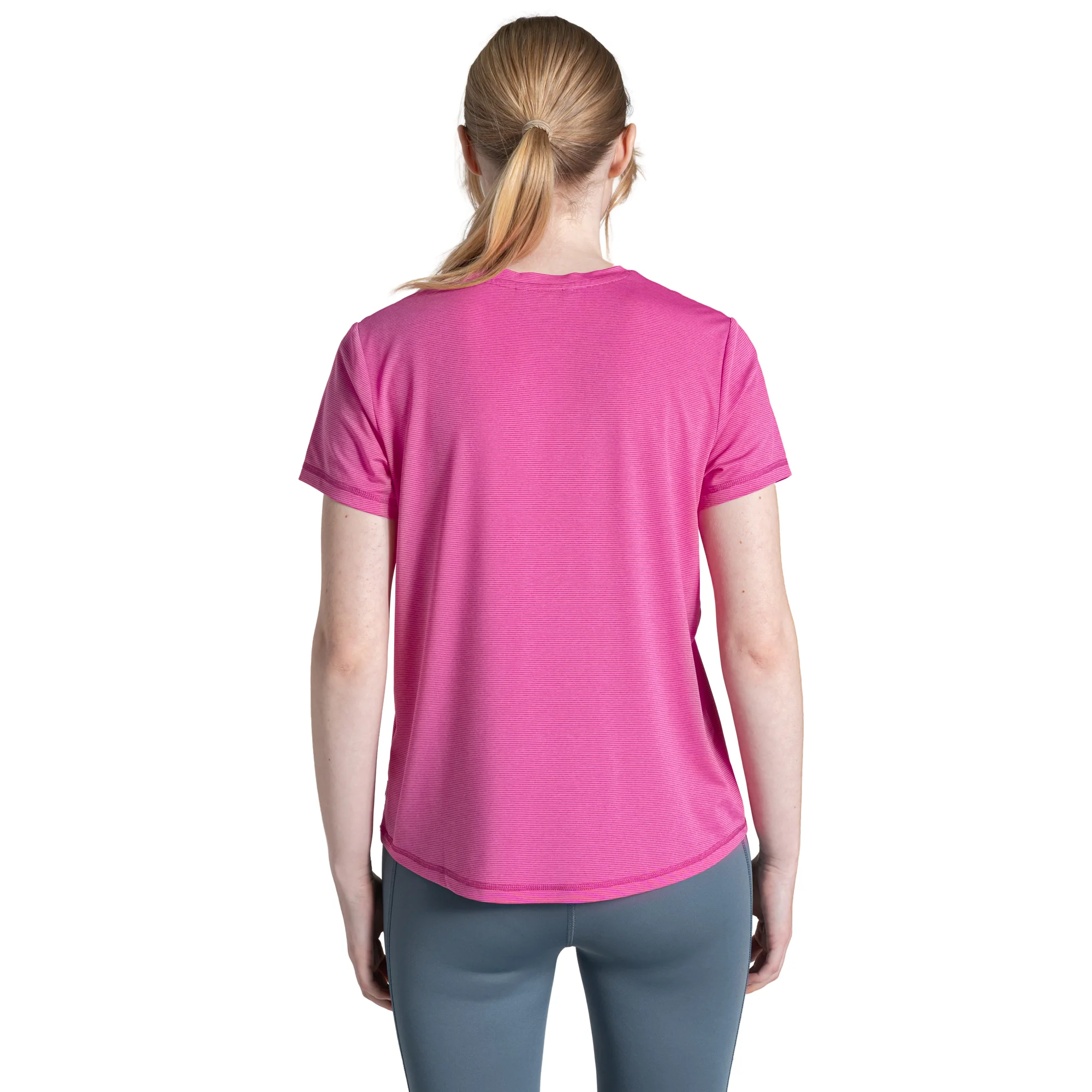 Craghoppers Women's Ellie II Short Sleeve UPF50 Technical Tee (Damask Rose) - Image 2