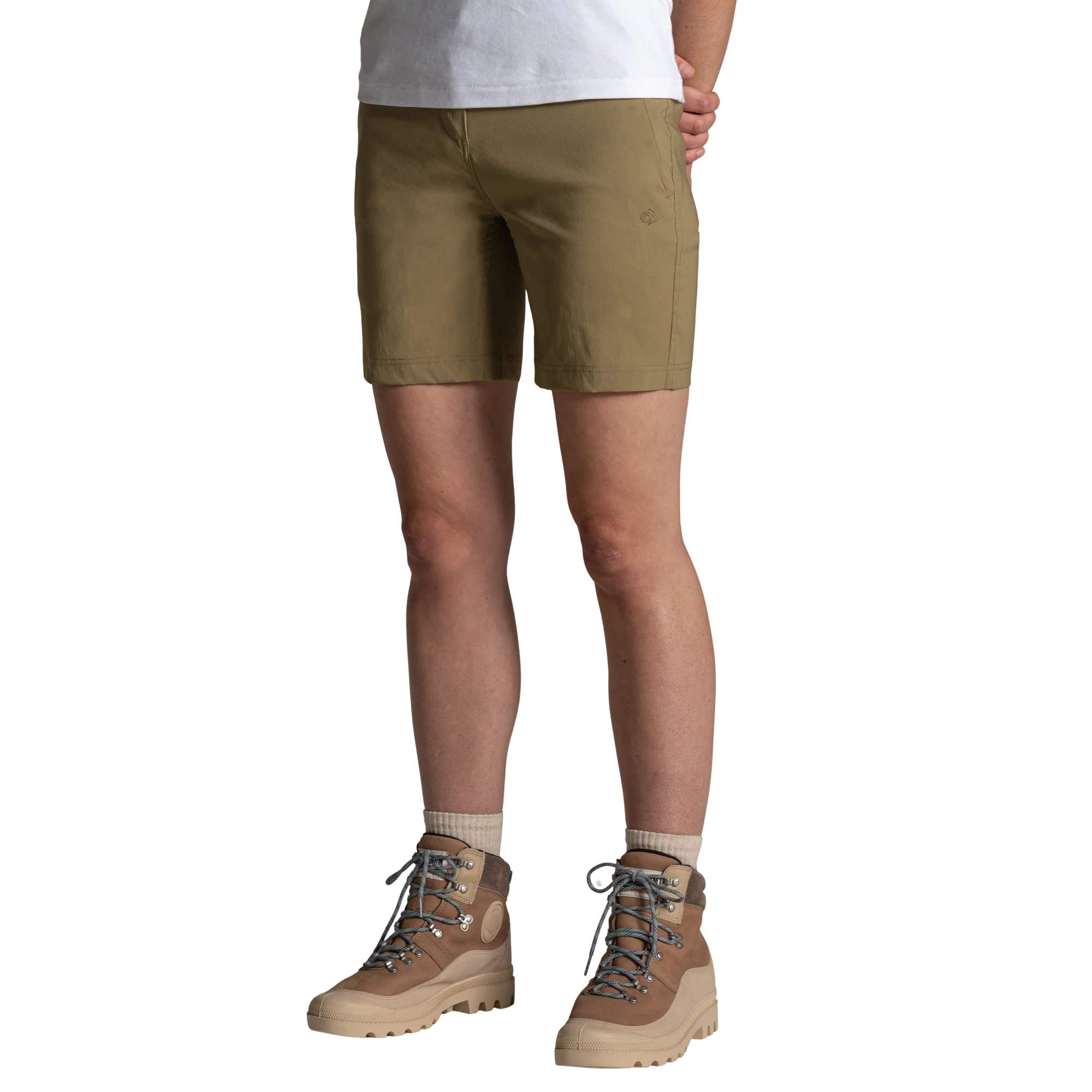 Craghoppers Women's Kiwi Pro III UPF50 Shorts (Cardamon)(7in) - Image 2