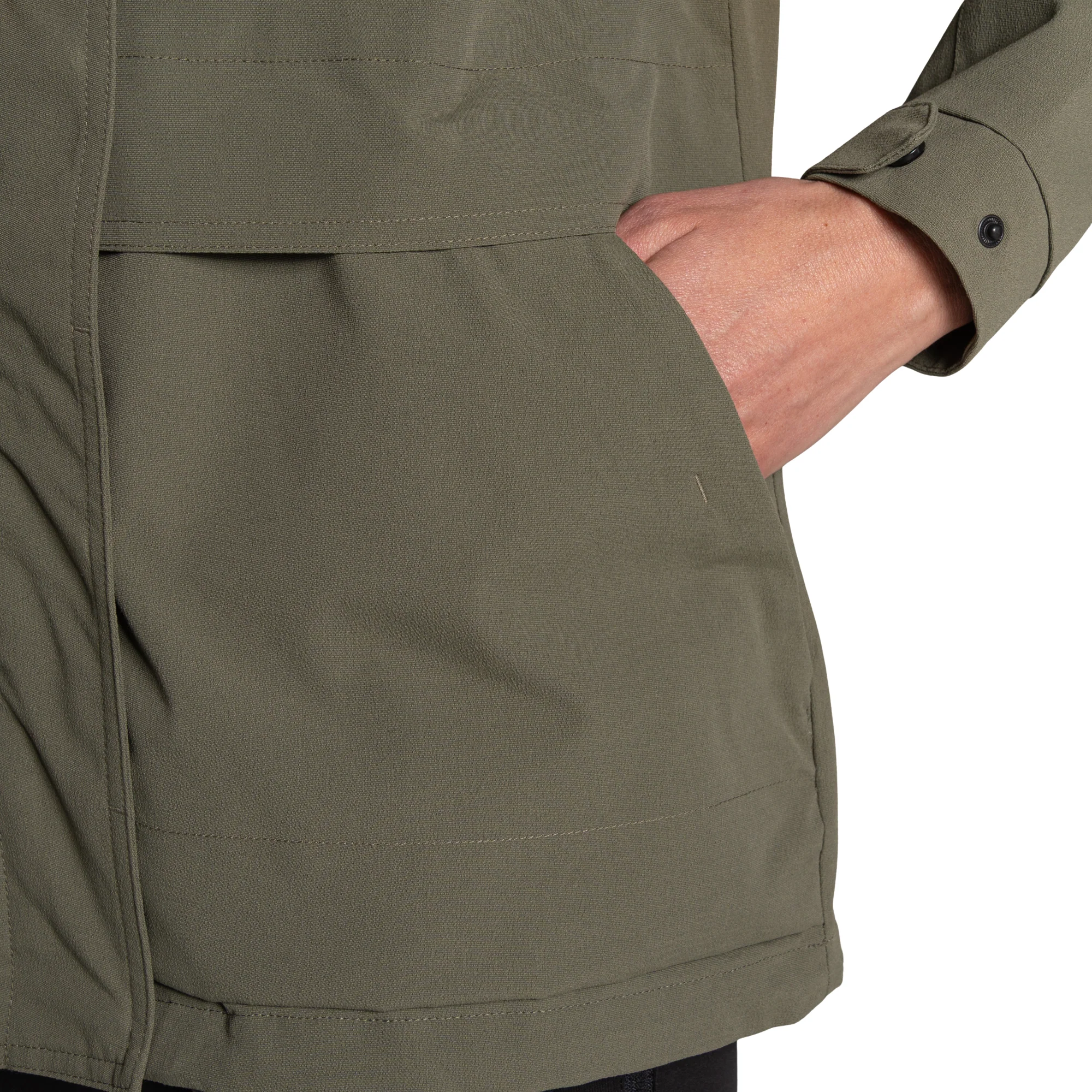 Craghoppers Women's Maryam Waterproof Jacket (Dark Sage) - Image 5