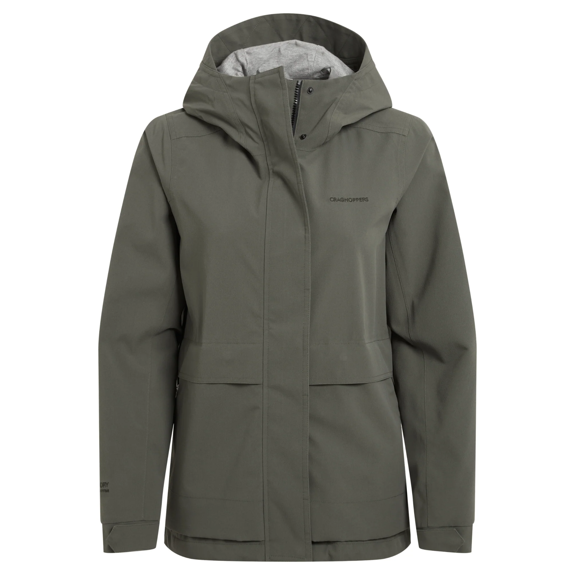 Craghoppers Women's Maryam Waterproof Jacket (Dark Sage) - Image 7