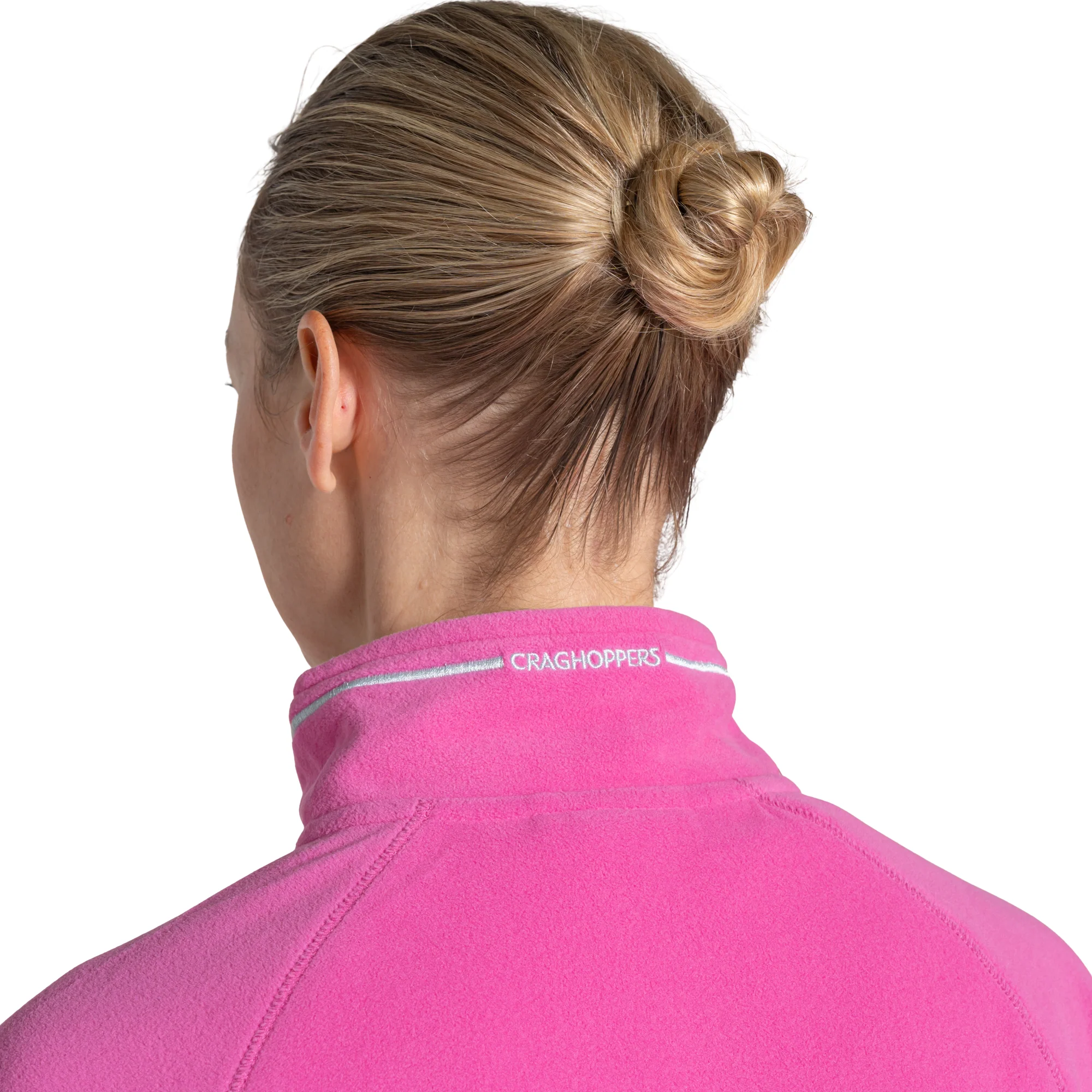 Craghoppers Women's Miska VI Half Zip Fleece Top (Damask Rose) - Image 4