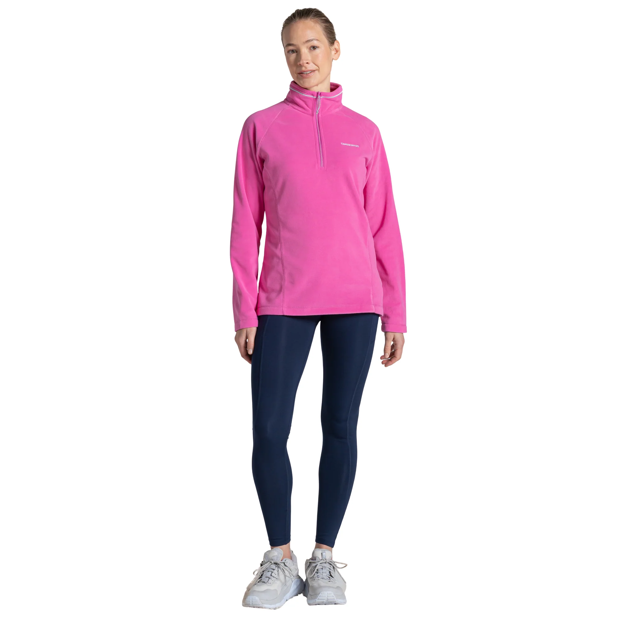 Craghoppers Women's Miska VI Half Zip Fleece Top (Damask Rose) - Image 5