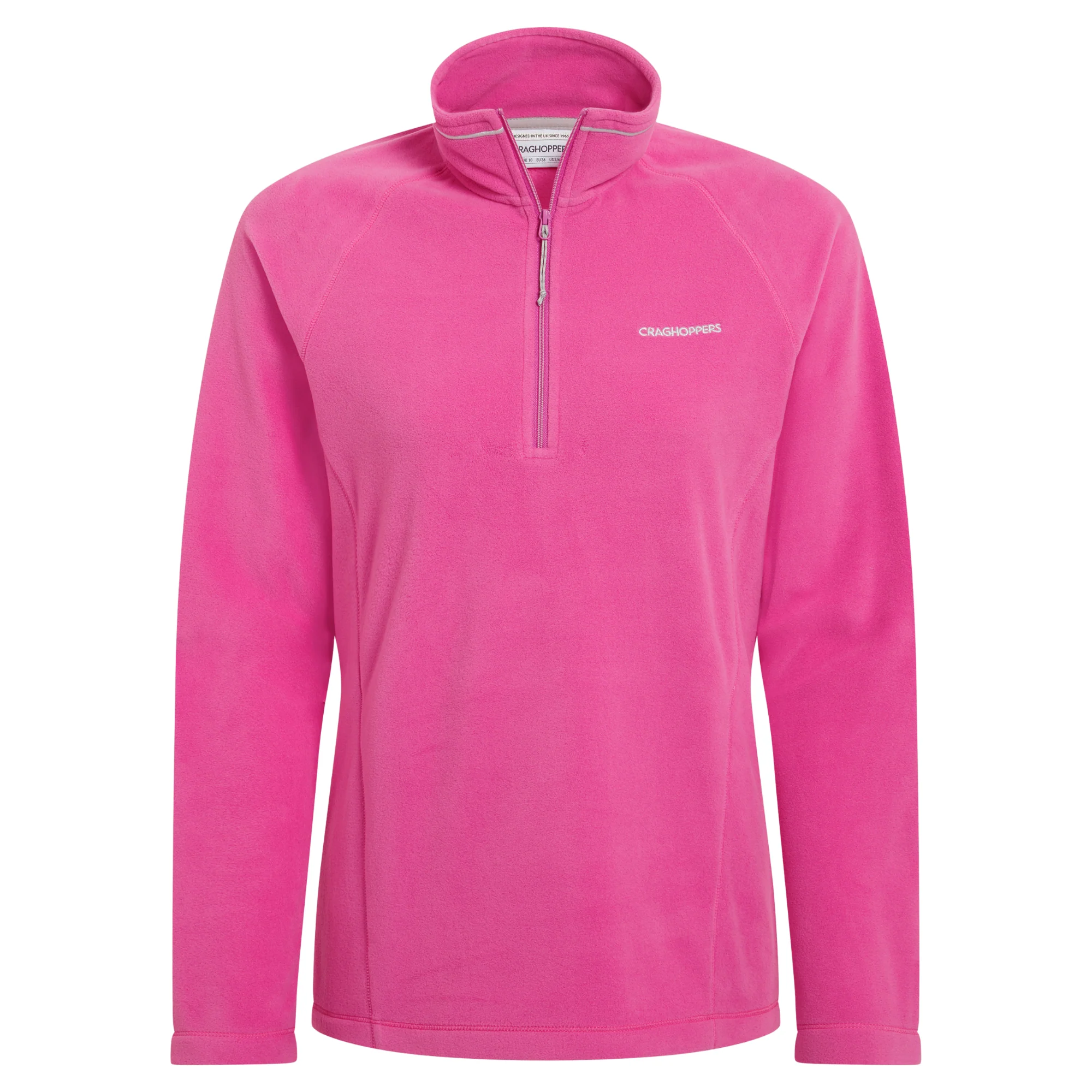 Craghoppers Women's Miska VI Half Zip Fleece Top (Damask Rose) - Image 6