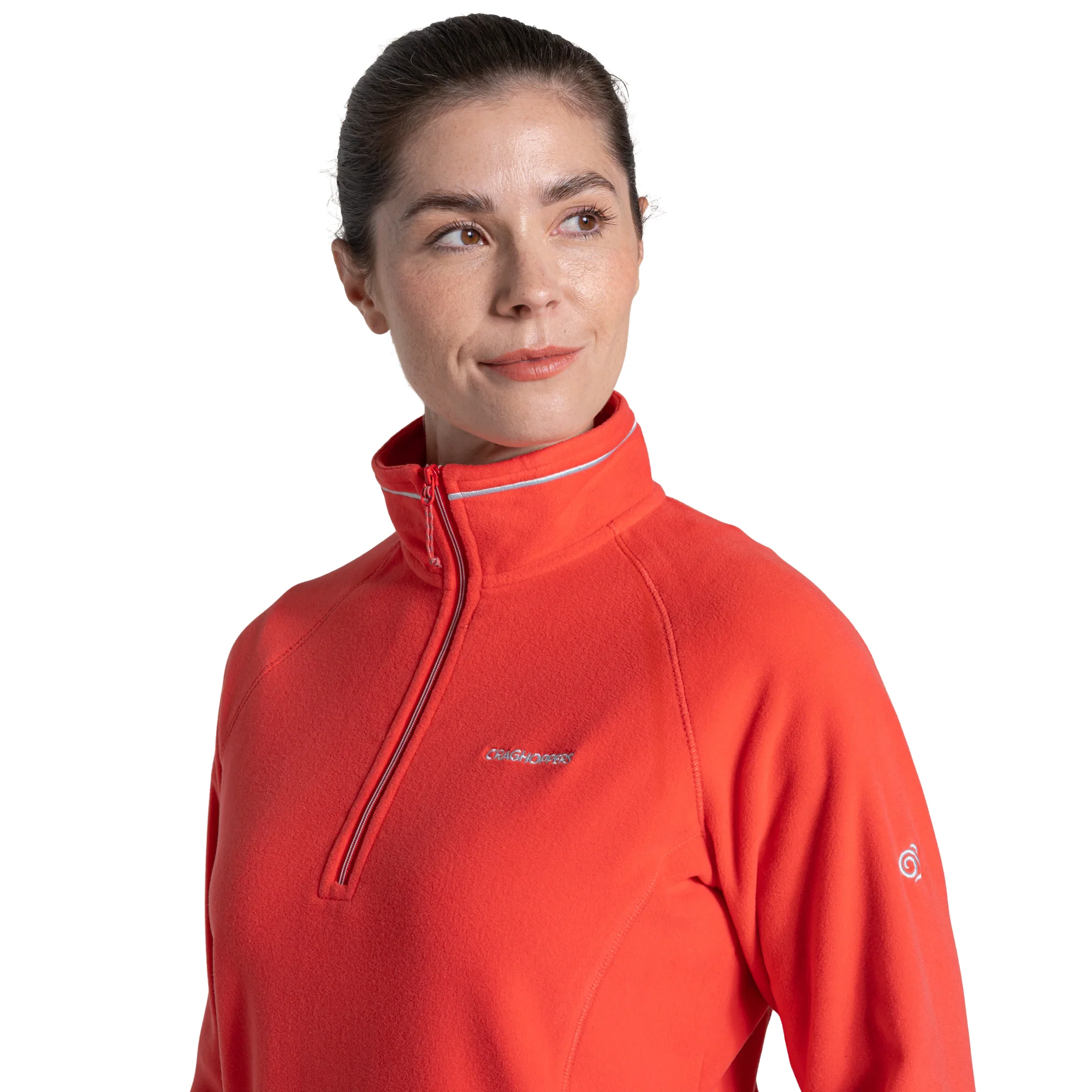 Craghoppers Women's Miska VI Half Zip Fleece Top (Red Dawn) - Image 3