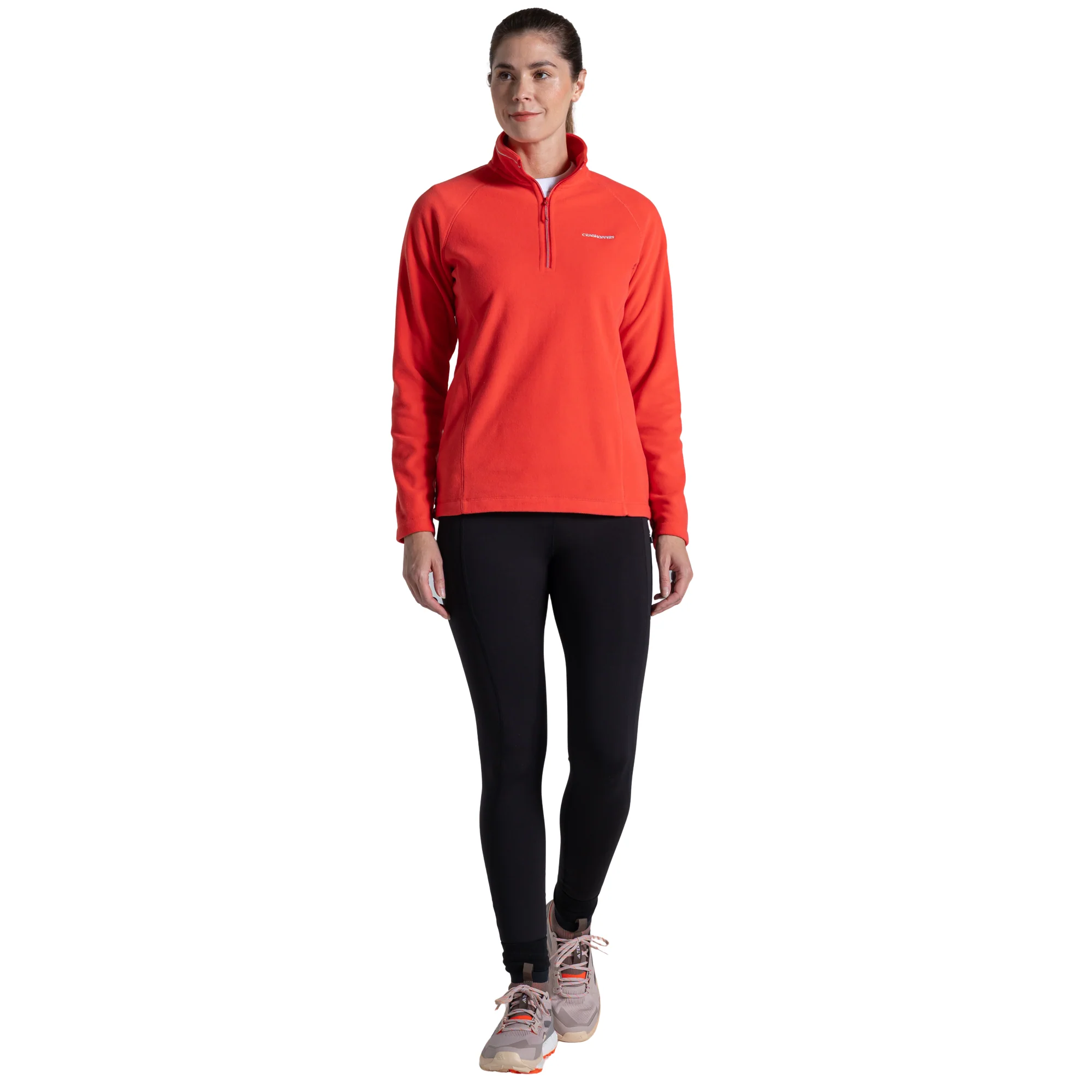 Craghoppers Women's Miska VI Half Zip Fleece Top (Red Dawn) - Image 5