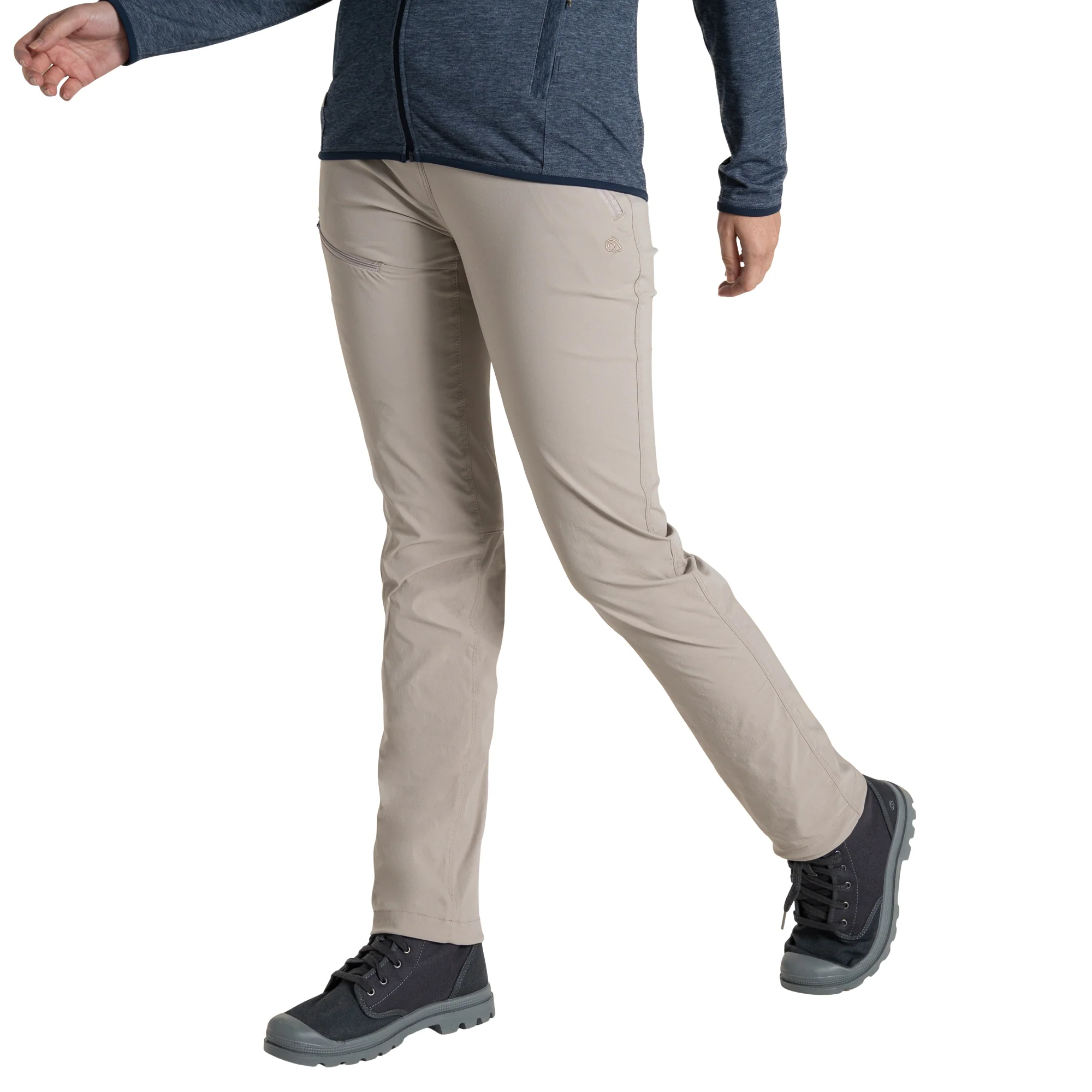 Craghoppers Women's Nosilife Pro III Insect Repellent UPF50 Trousers (Soft Mushroom) - Image 2