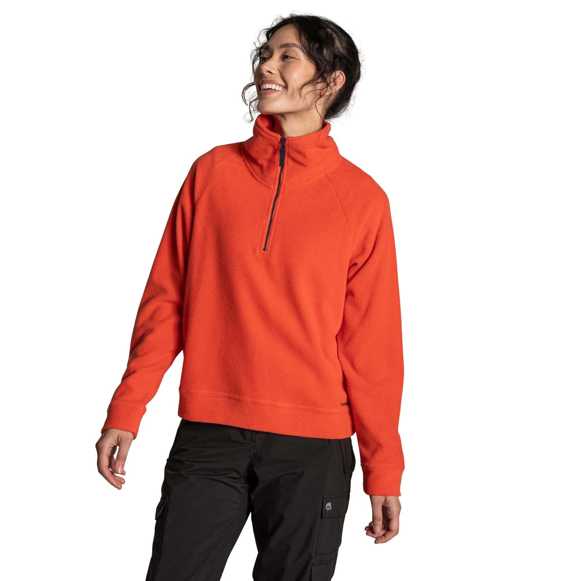 Craghoppers Women's Raja Half Zip Fleece Top (Grenadine)