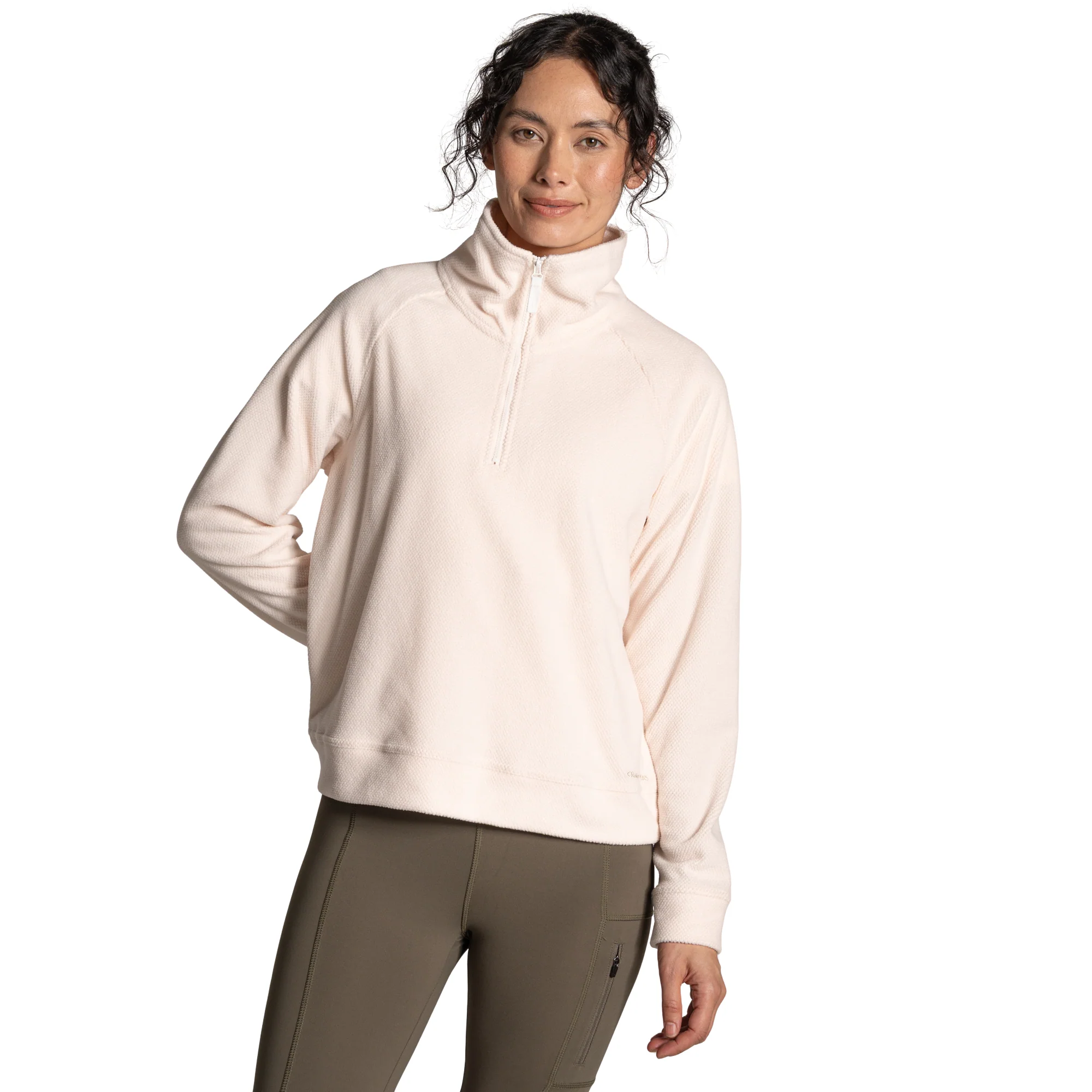 Craghoppers Women's Raja Half Zip Fleece Top (Sugared Almond) - Image 2