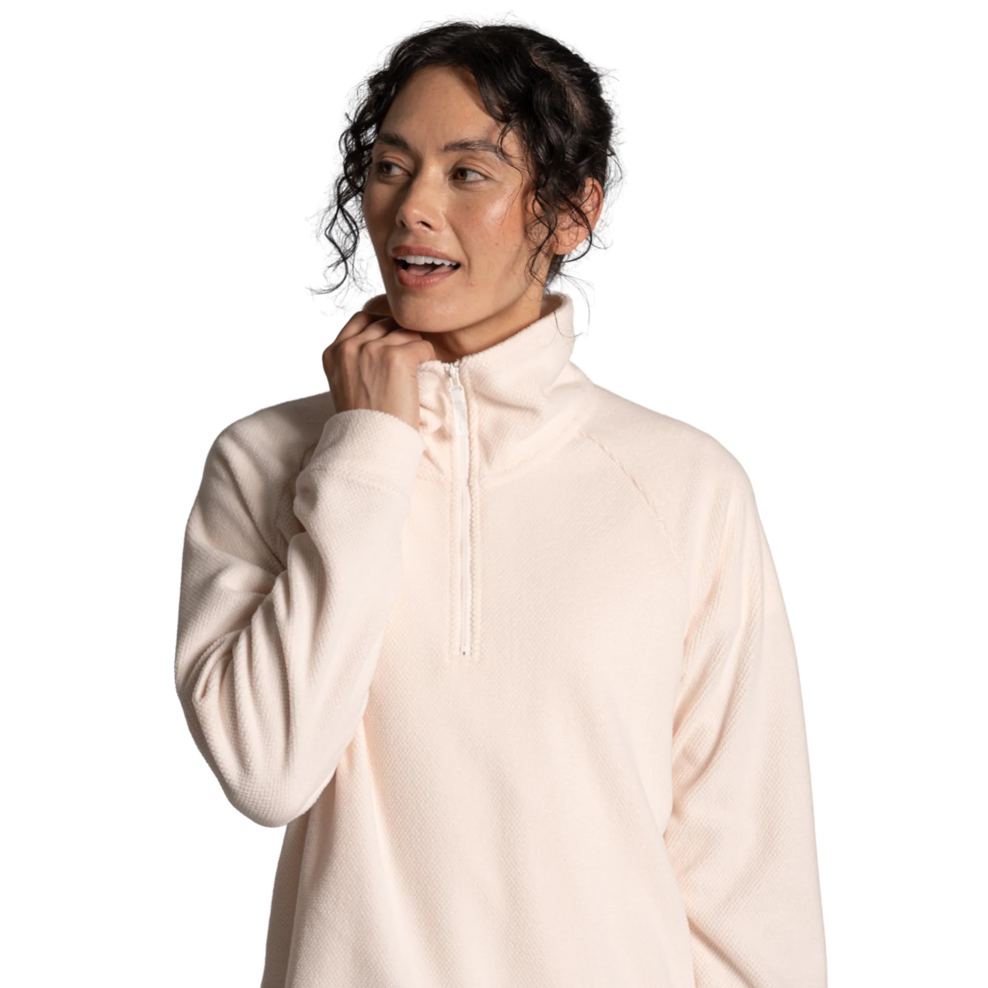 Craghoppers Women's Raja Half Zip Fleece Top (Sugared Almond) - Image 5