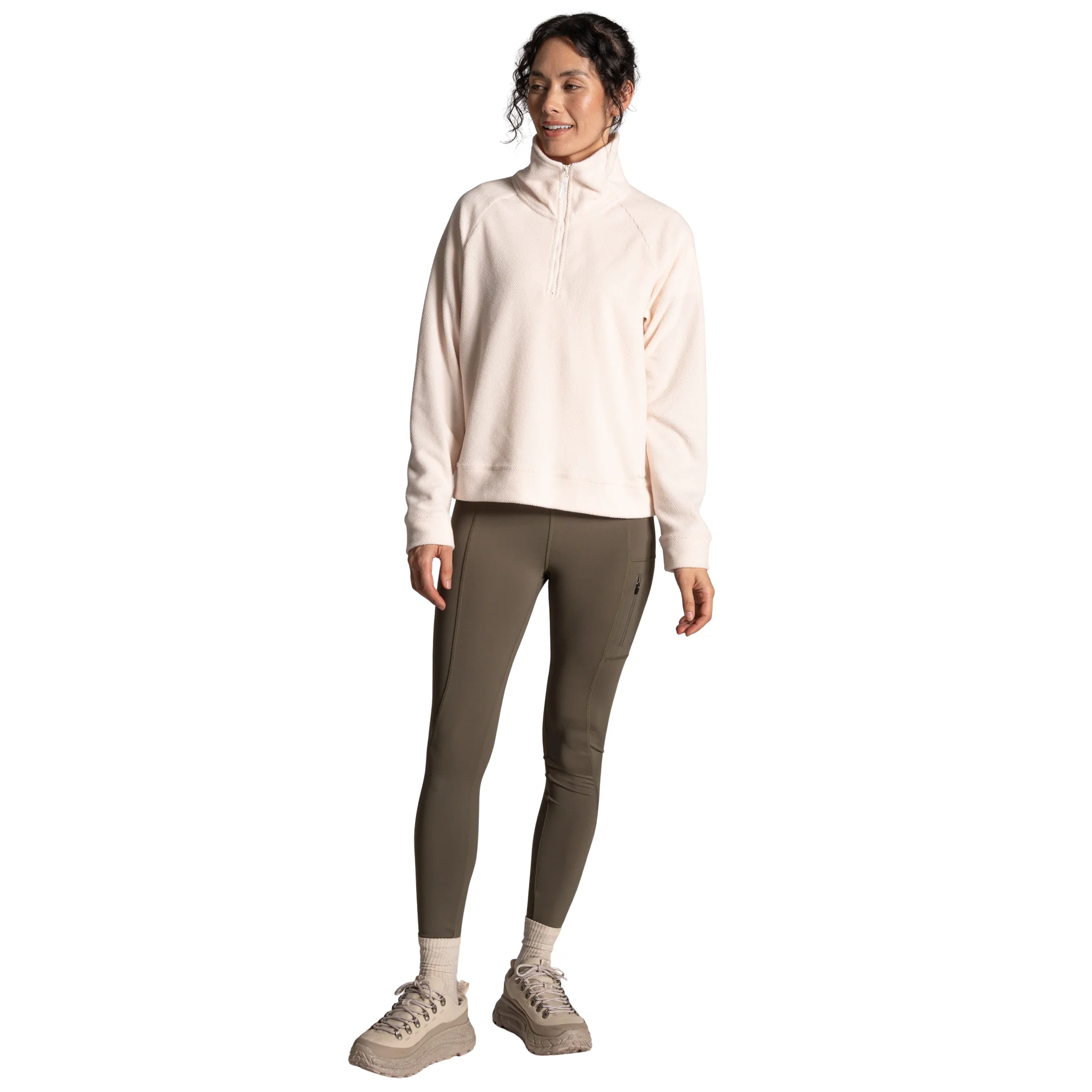 Craghoppers Women's Raja Half Zip Fleece Top (Sugared Almond) - Image 6