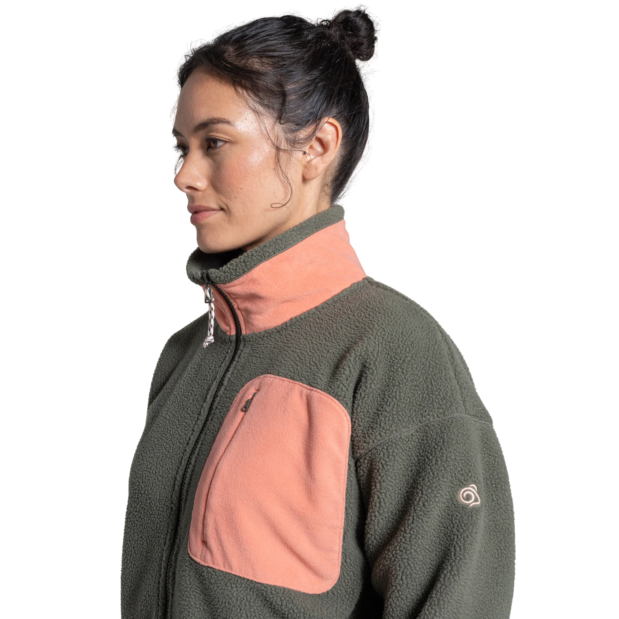 Craghoppers Women's Sanaa Full Zip Fleece (Dark Sage) - Image 5