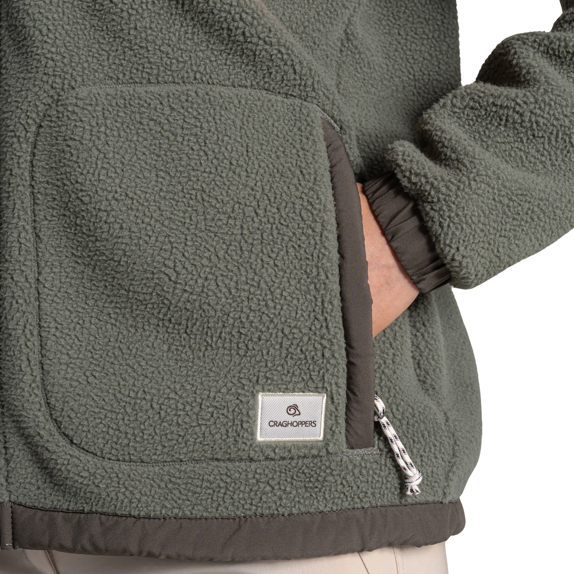 Craghoppers Women's Sanaa Full Zip Fleece (Dark Sage) - Image 6
