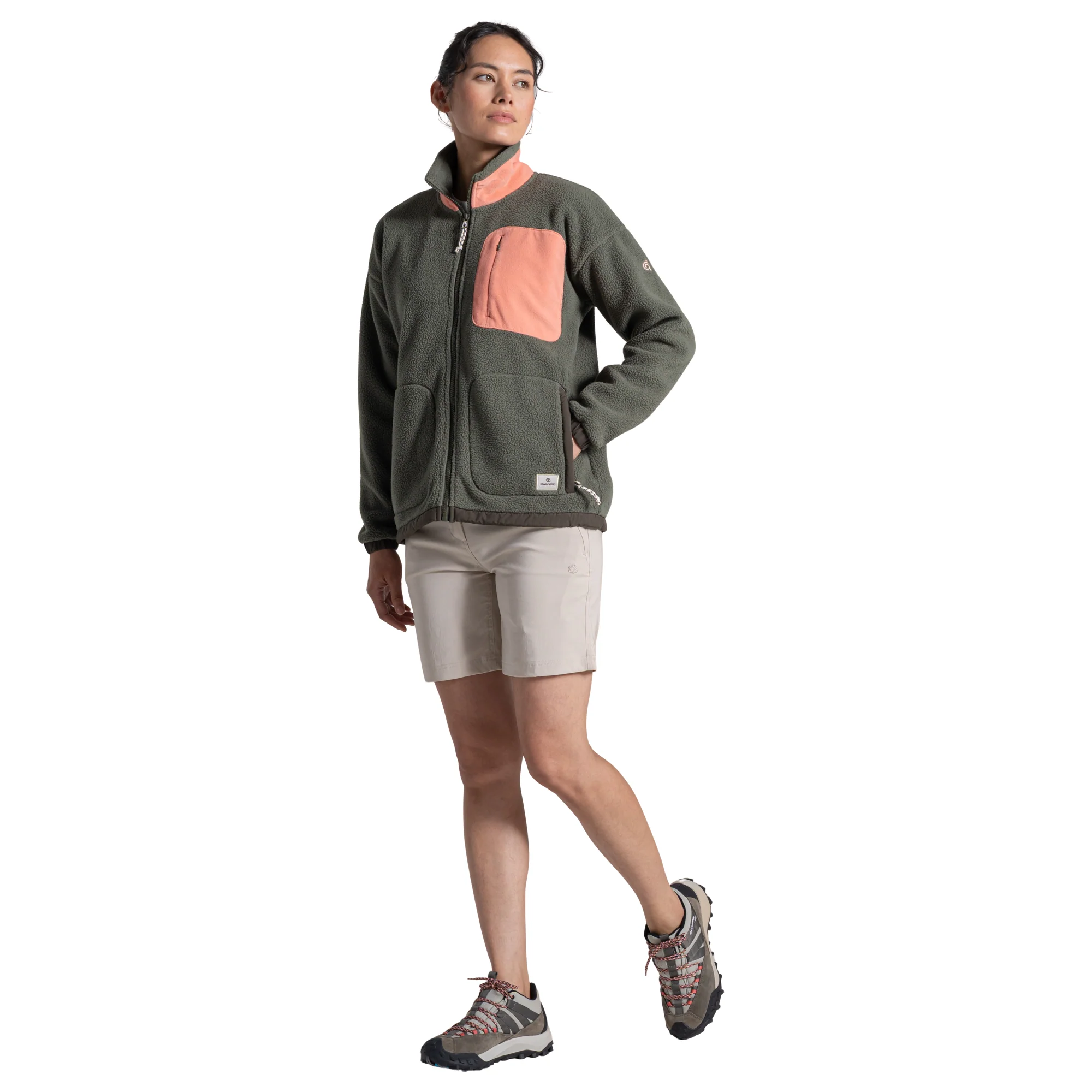 Craghoppers Women's Sanaa Full Zip Fleece (Dark Sage) - Image 7