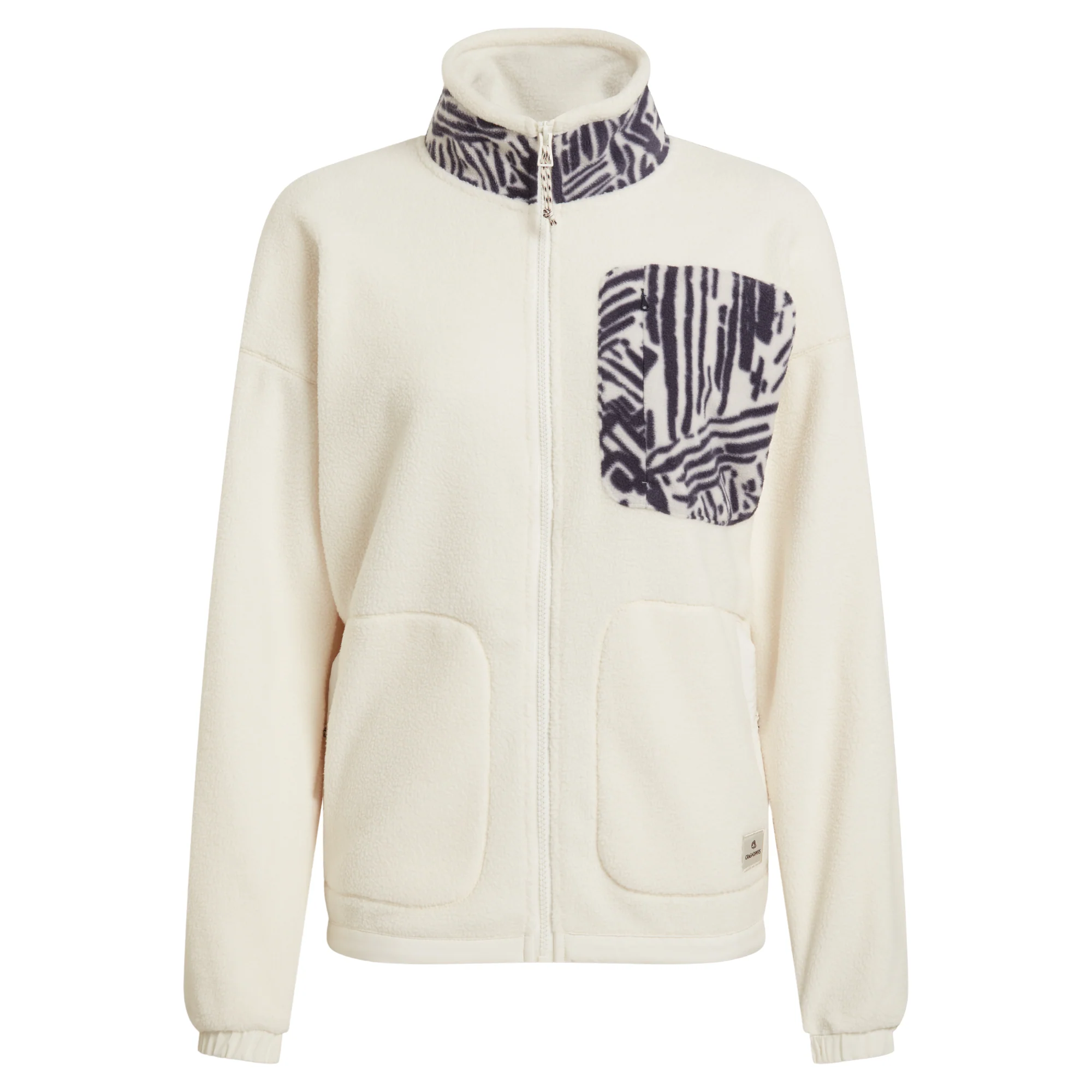 Craghoppers Women's Sanaa Full Zip Fleece (Ecru) - Image 7