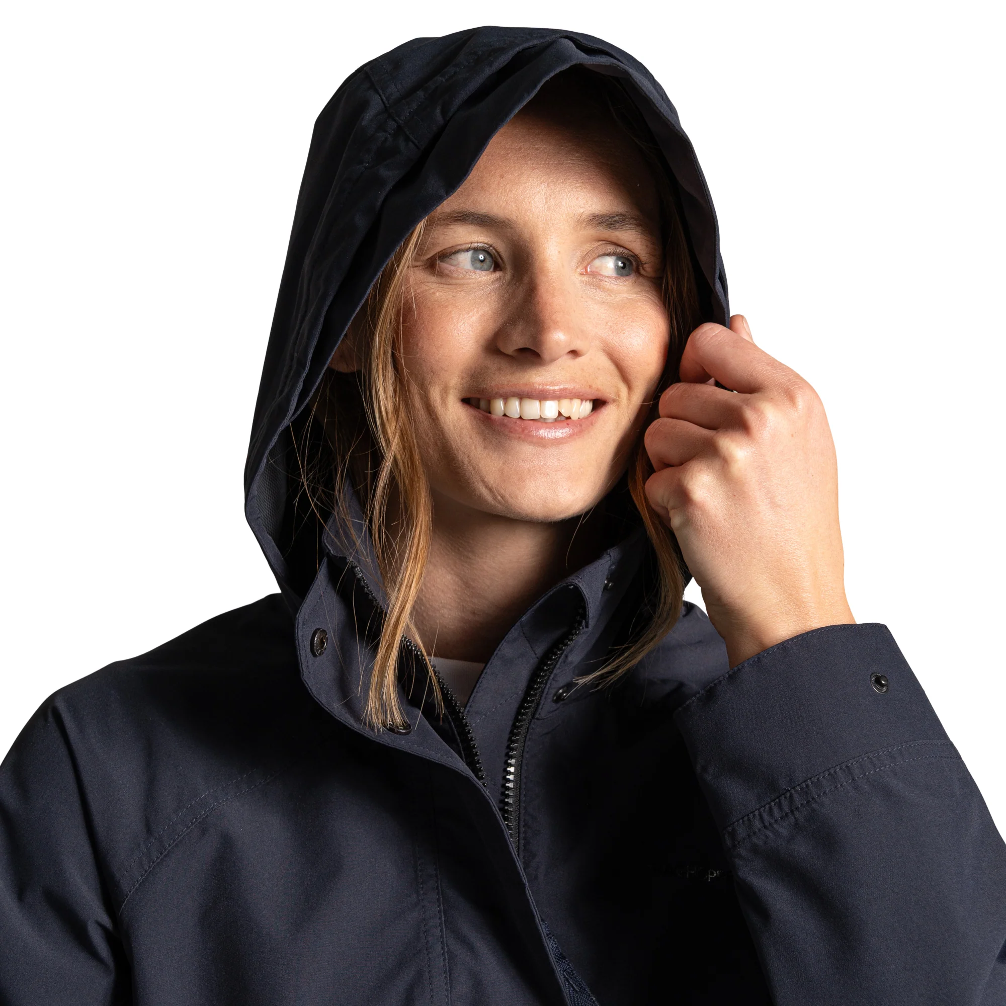 Craghoppers Women's National Trust Saxifrage Waterproof Coat (Dark Sapphire) - Image 3
