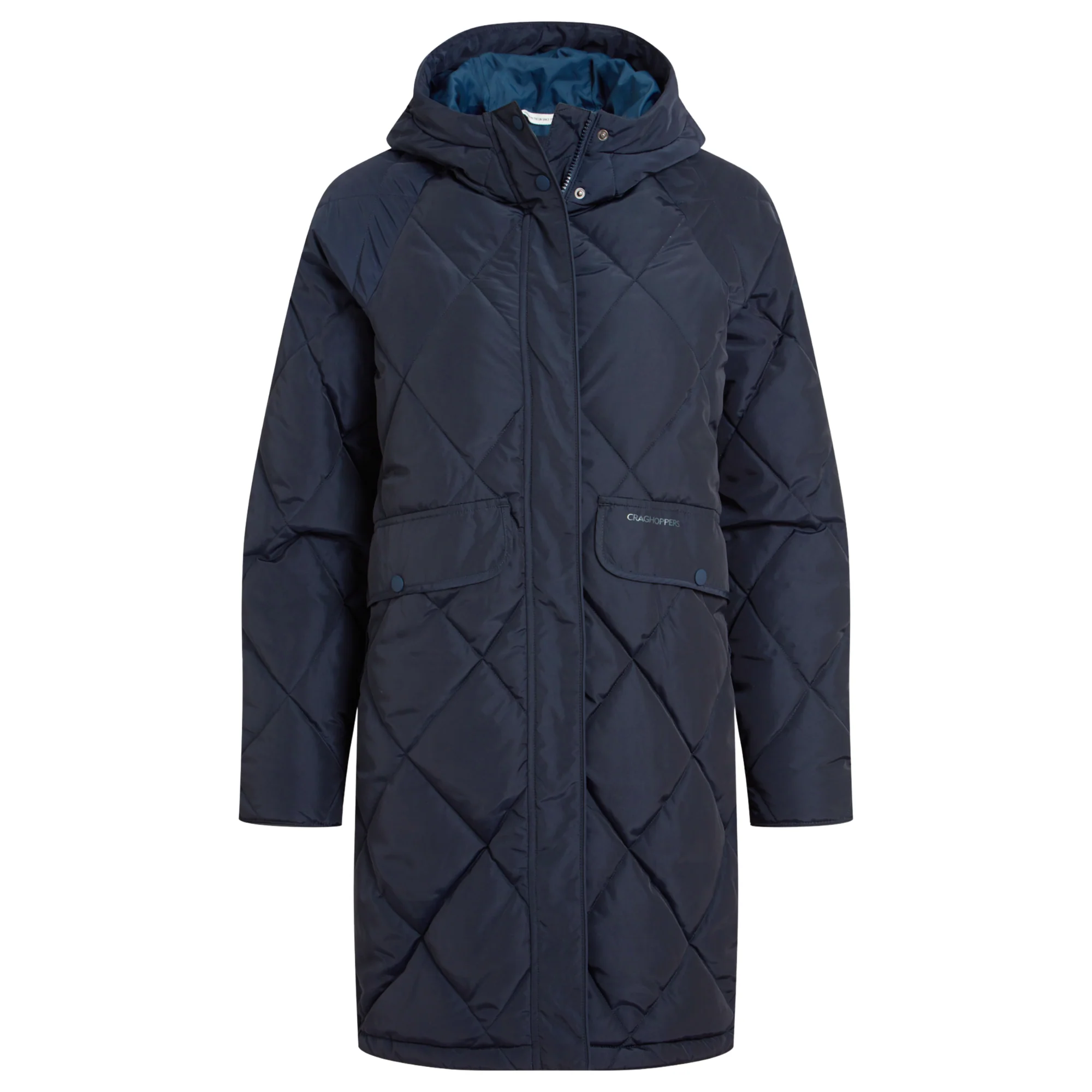 Craghoppers Women’s Sweetgrass National Trust Insulated Parka (Dark Sapphire) - Image 10