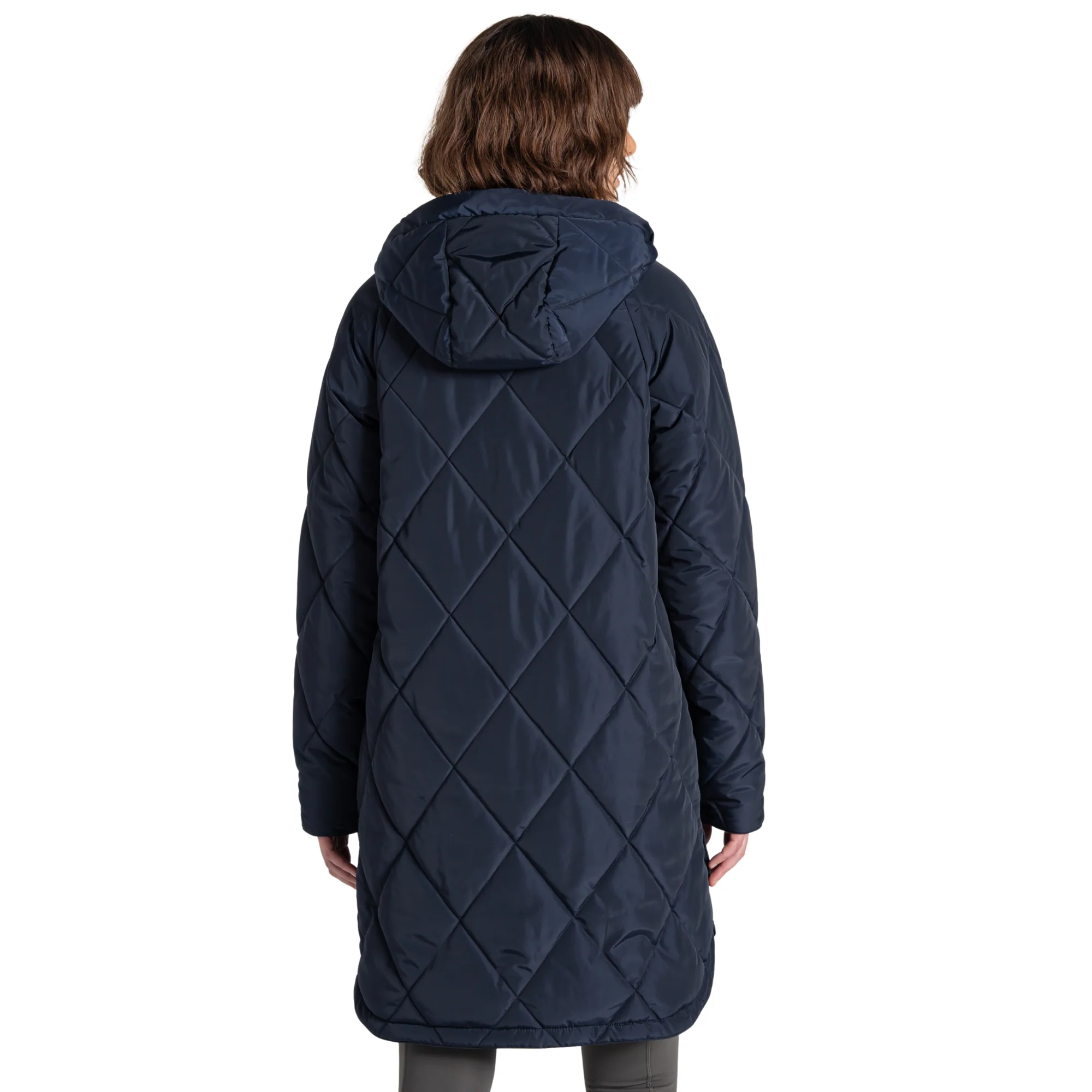 Craghoppers Women’s Sweetgrass National Trust Insulated Parka (Dark Sapphire) - Image 2