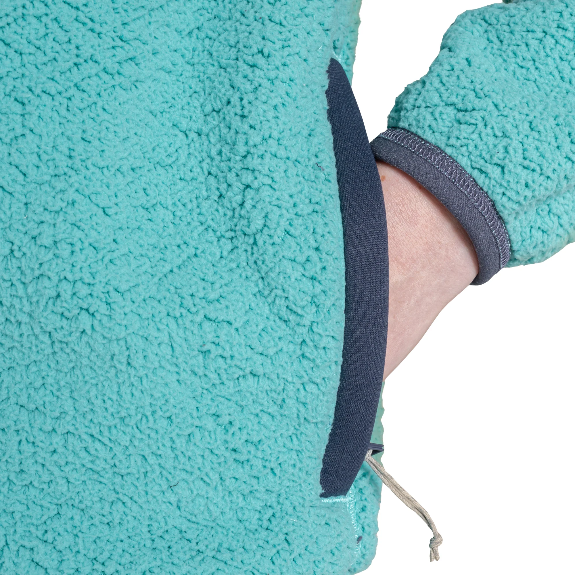 Craghoppers Women's Telesto Hooded Full Zip Fleece (Glazed Aqua/Anthracite) - Image 3