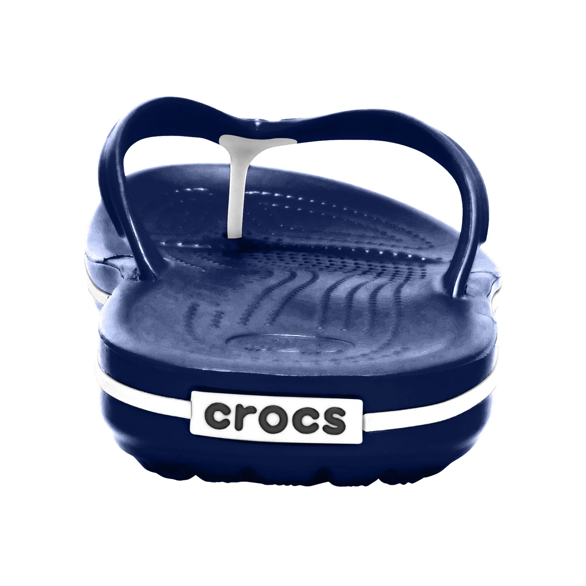 Crocs Unisex Crocband Flip Flops (Navy) - Image 5
