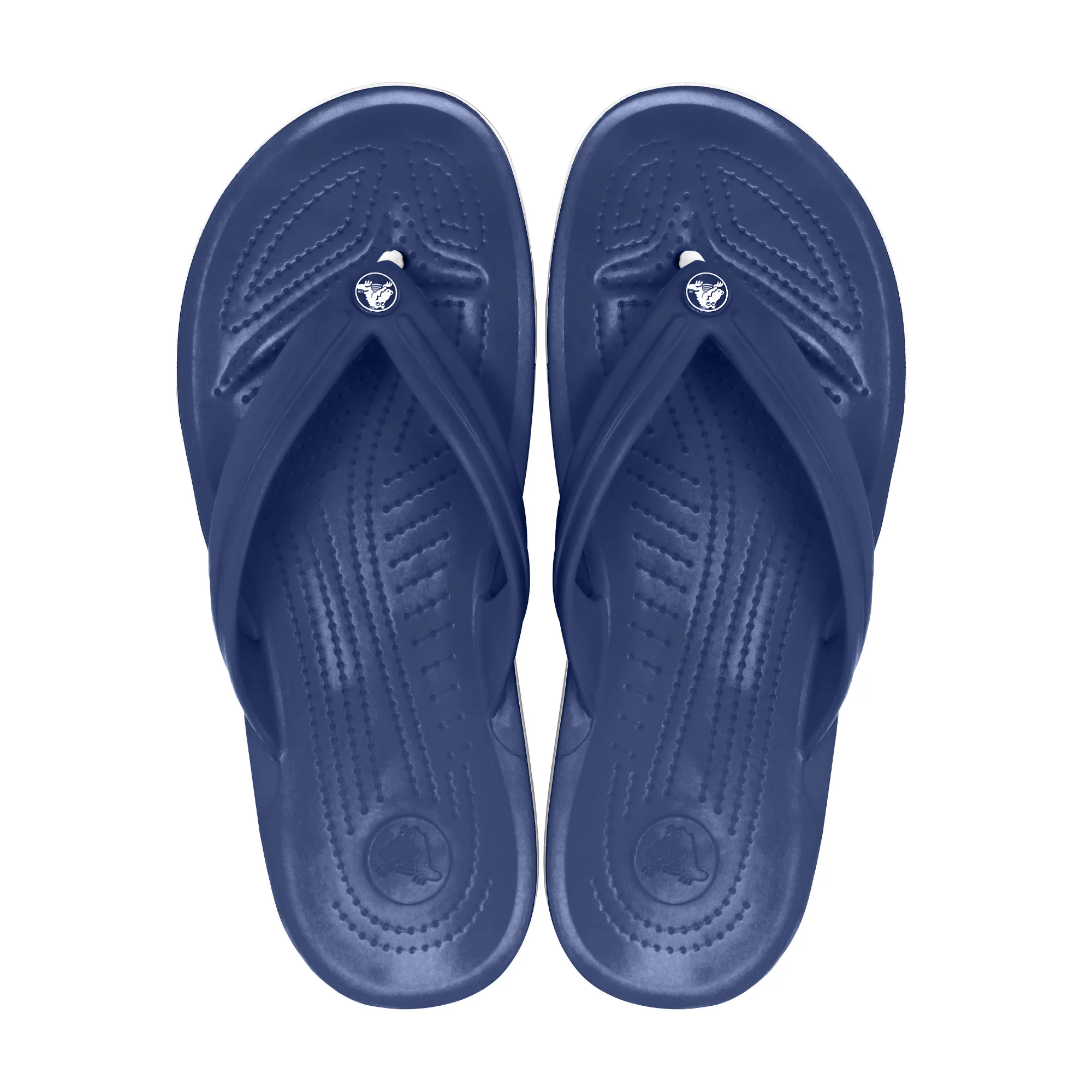 Crocs Unisex Crocband Flip Flops (Navy) - Image 6