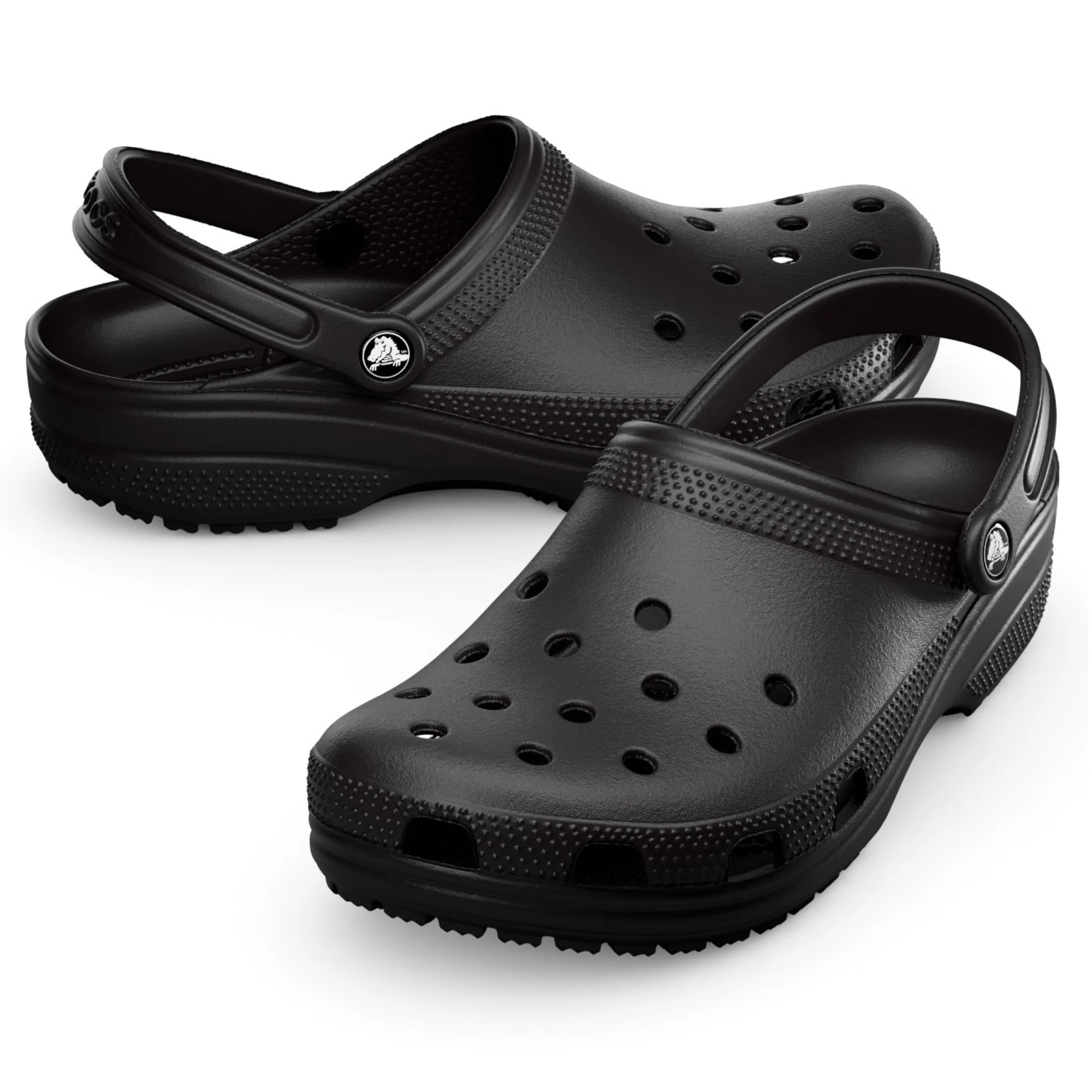 Crocs Unisex Classic Clogs (Black) - Image 10