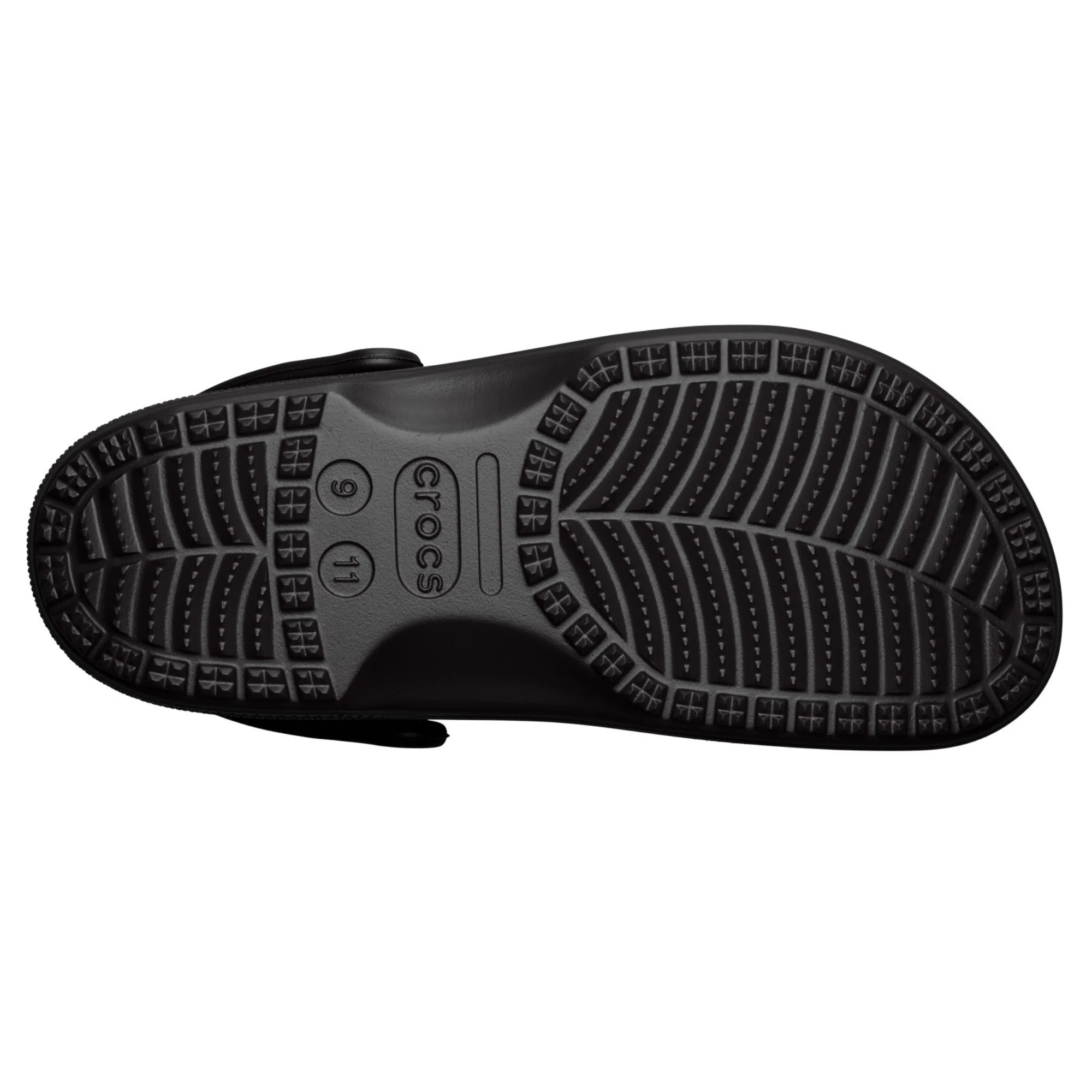 Crocs Unisex Classic Clogs (Black) - Image 3