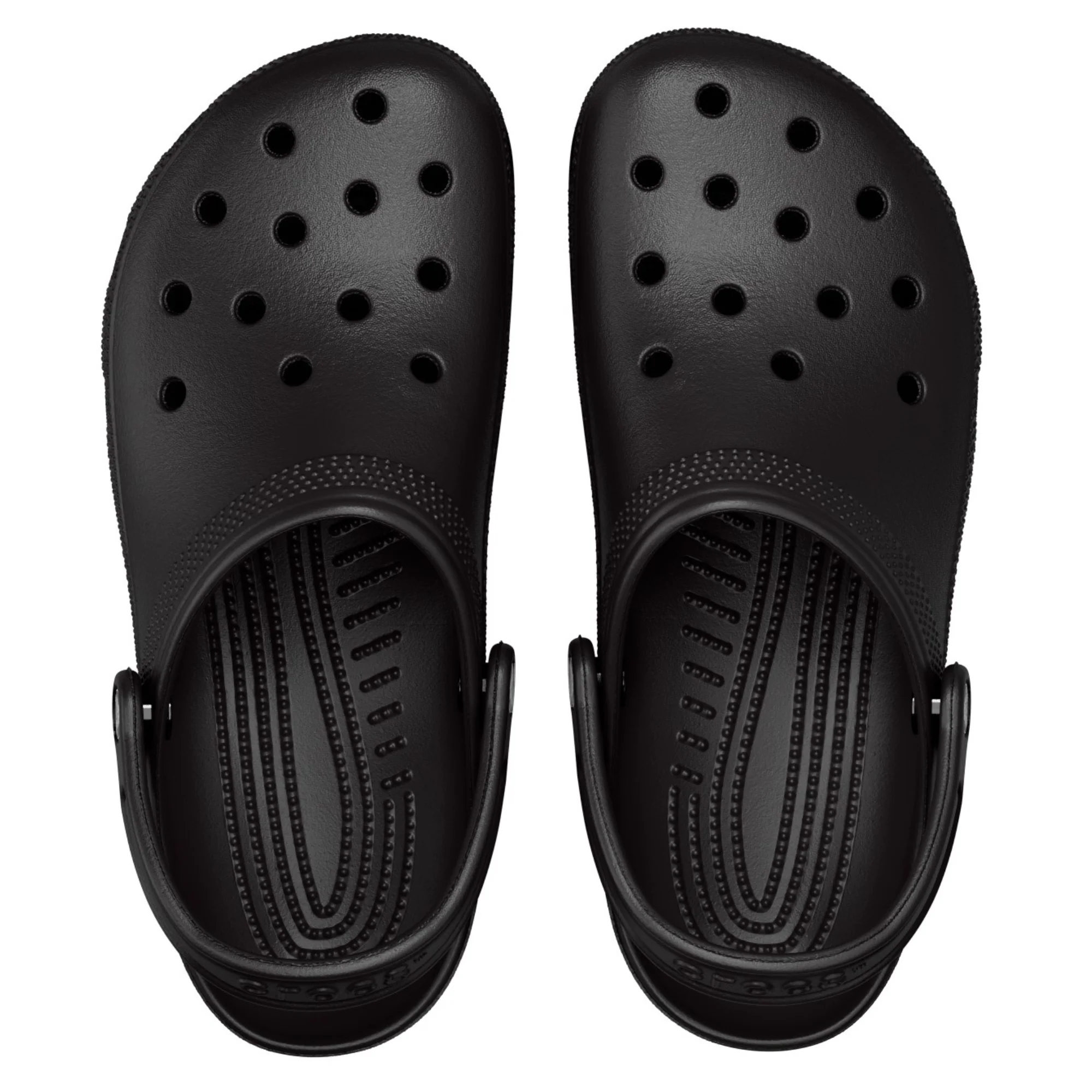 Crocs Unisex Classic Clogs (Black) - Image 4