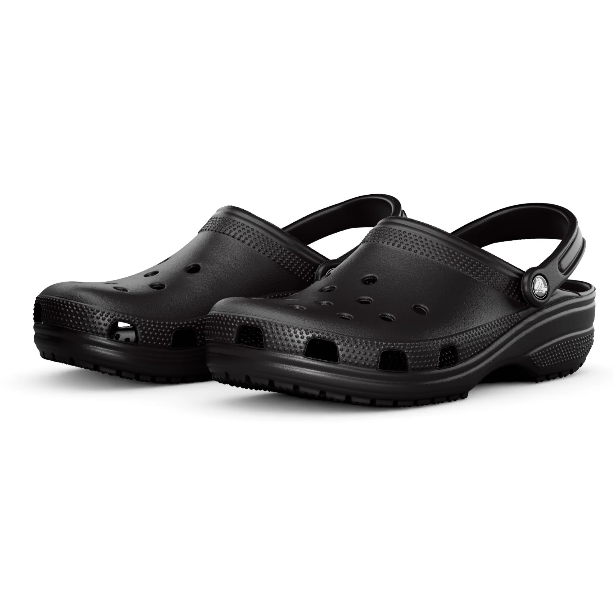 Crocs Unisex Classic Clogs (Black) - Image 7