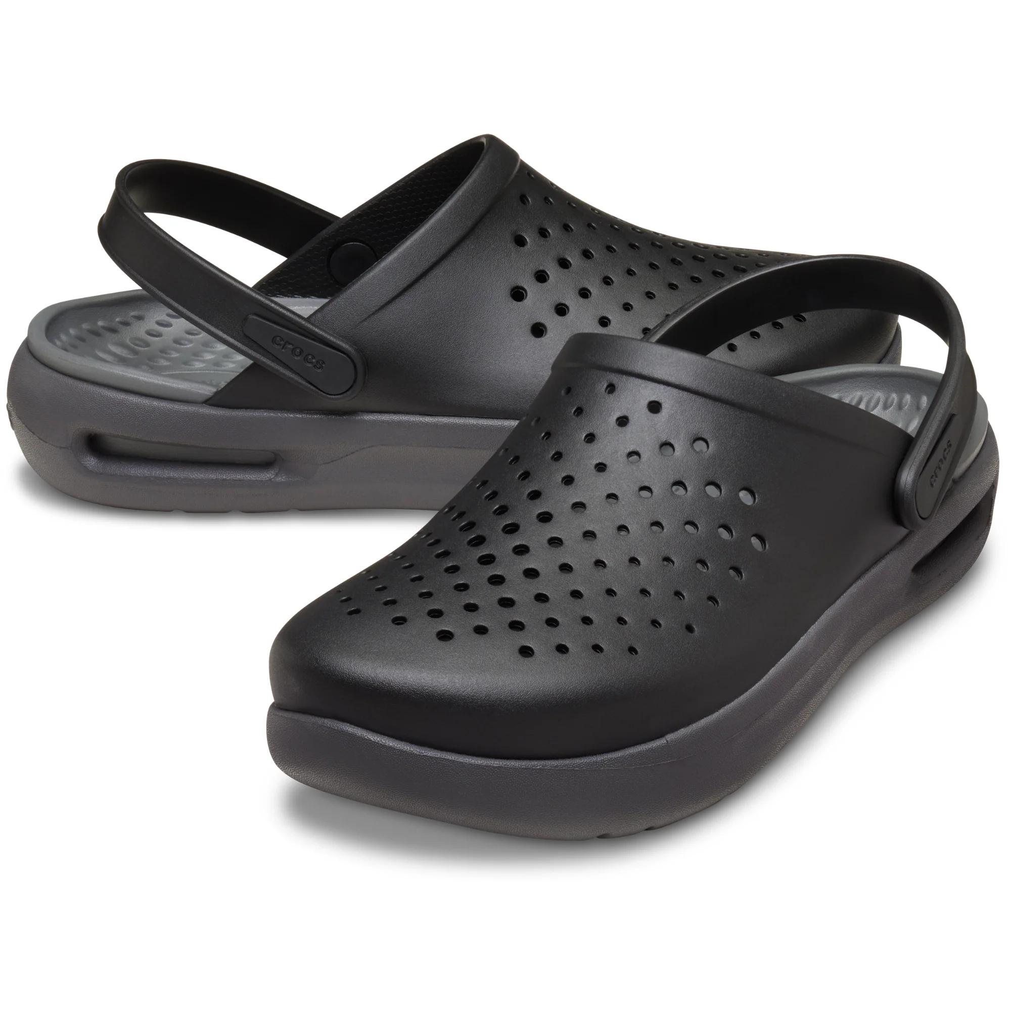 Crocs Unisex InMotion Clogs (Black) - Image 5