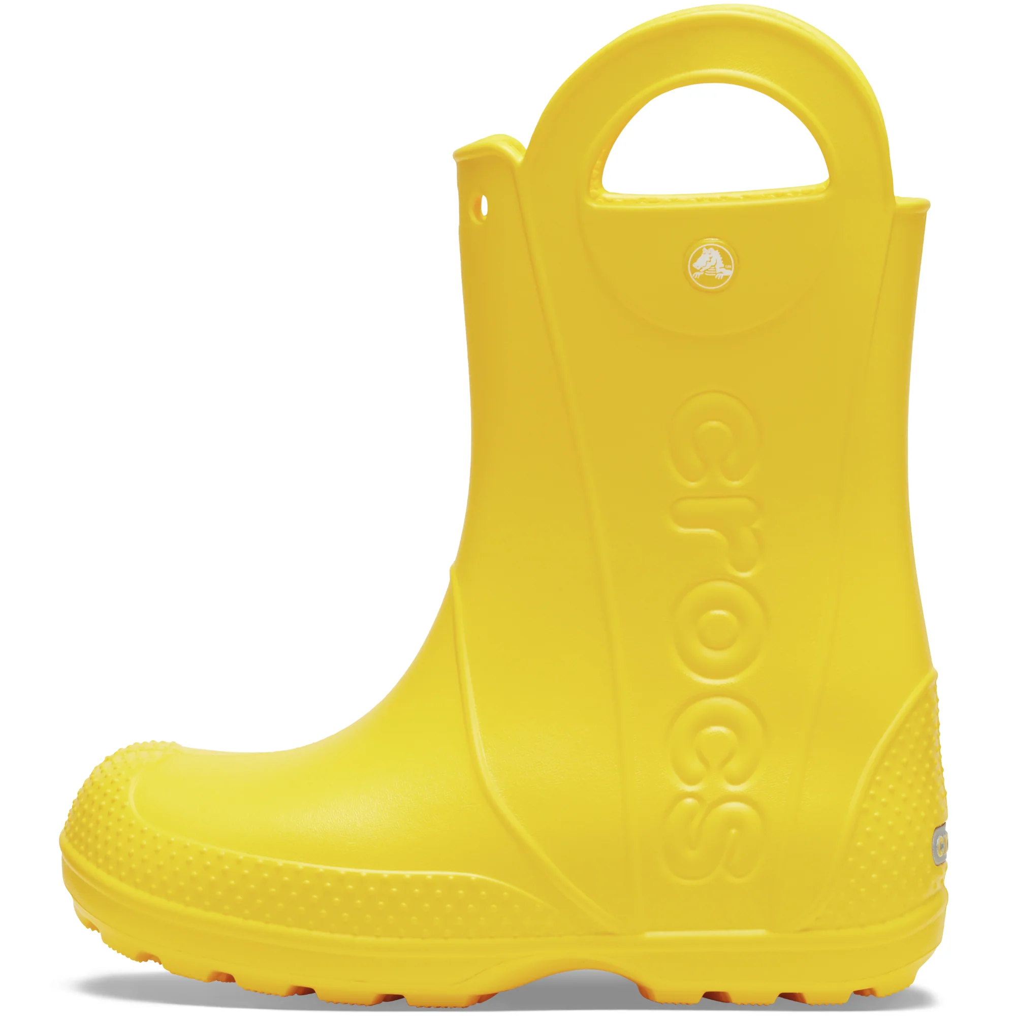 Crocs Junior Handle It Rain Wellies (Yellow)(Sizes C11-J6) - Image 5