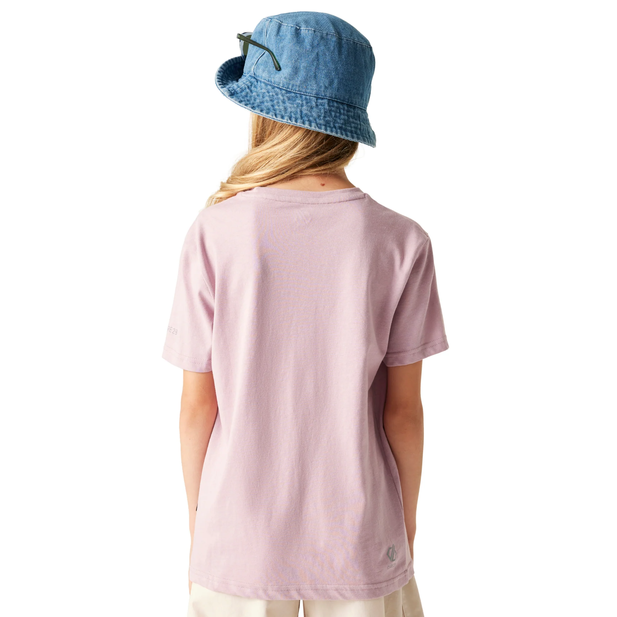 Dare 2B Kids Trailblaze III UPF50 Short Sleeve Tee (Mauve Shadow) - Image 2