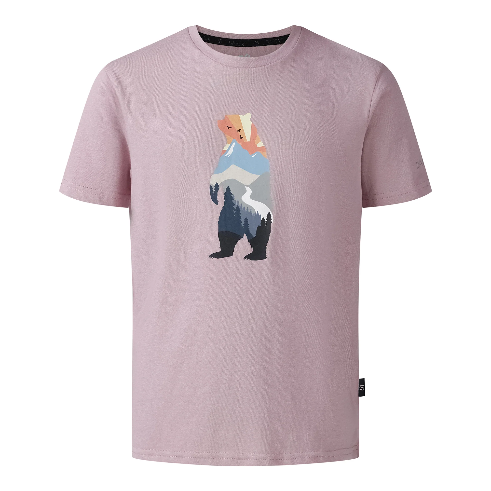 Dare 2B Kids Trailblaze III UPF50 Short Sleeve Tee (Mauve Shadow) - Image 5