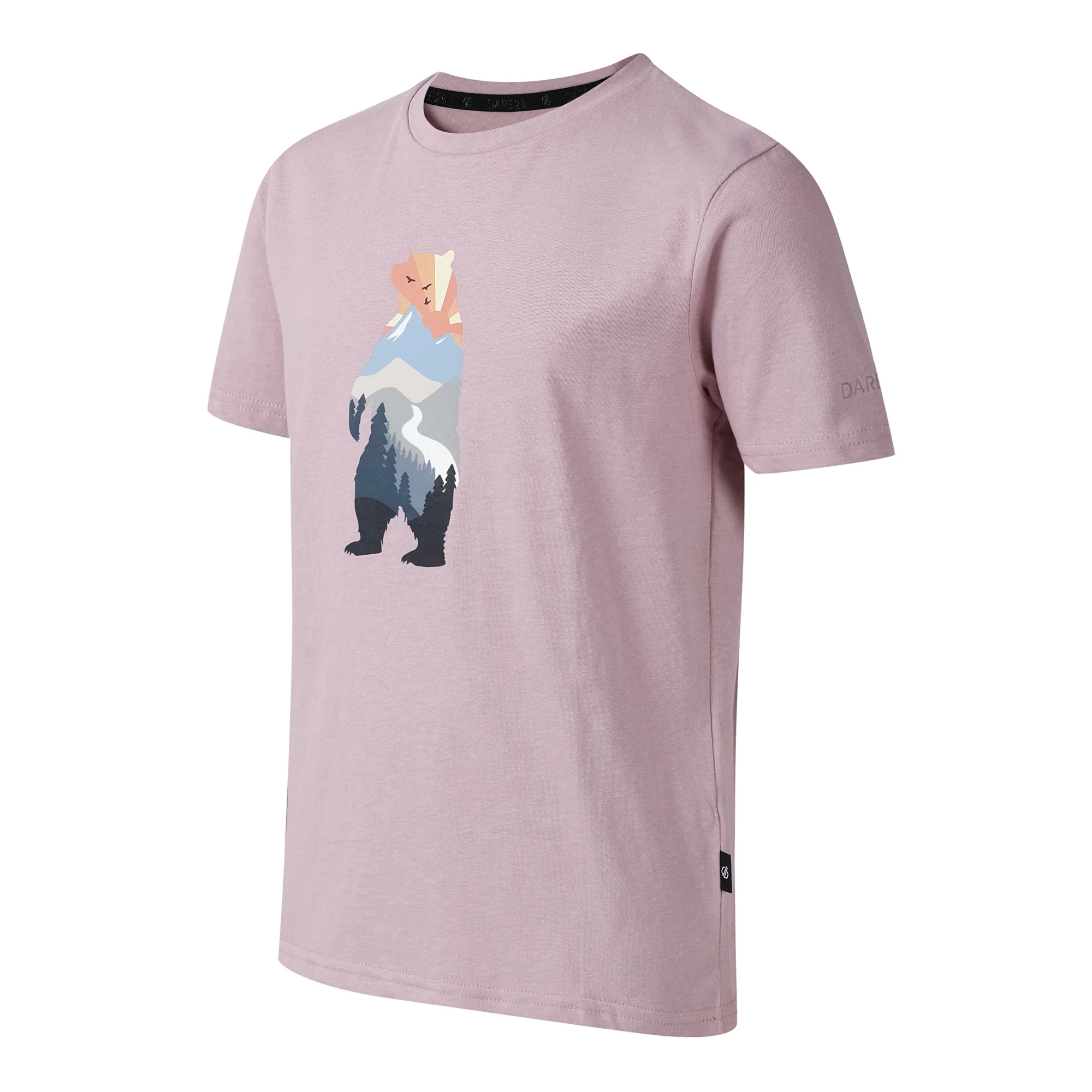 Dare 2B Kids Trailblaze III UPF50 Short Sleeve Tee (Mauve Shadow) - Image 6