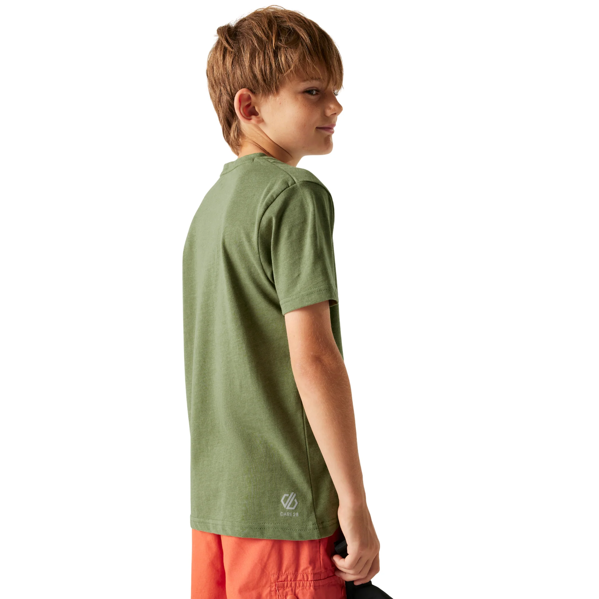 Dare 2B Kids Trailblaze III UPF50 Short Sleeve Tee (Nephrite Green) - Image 2
