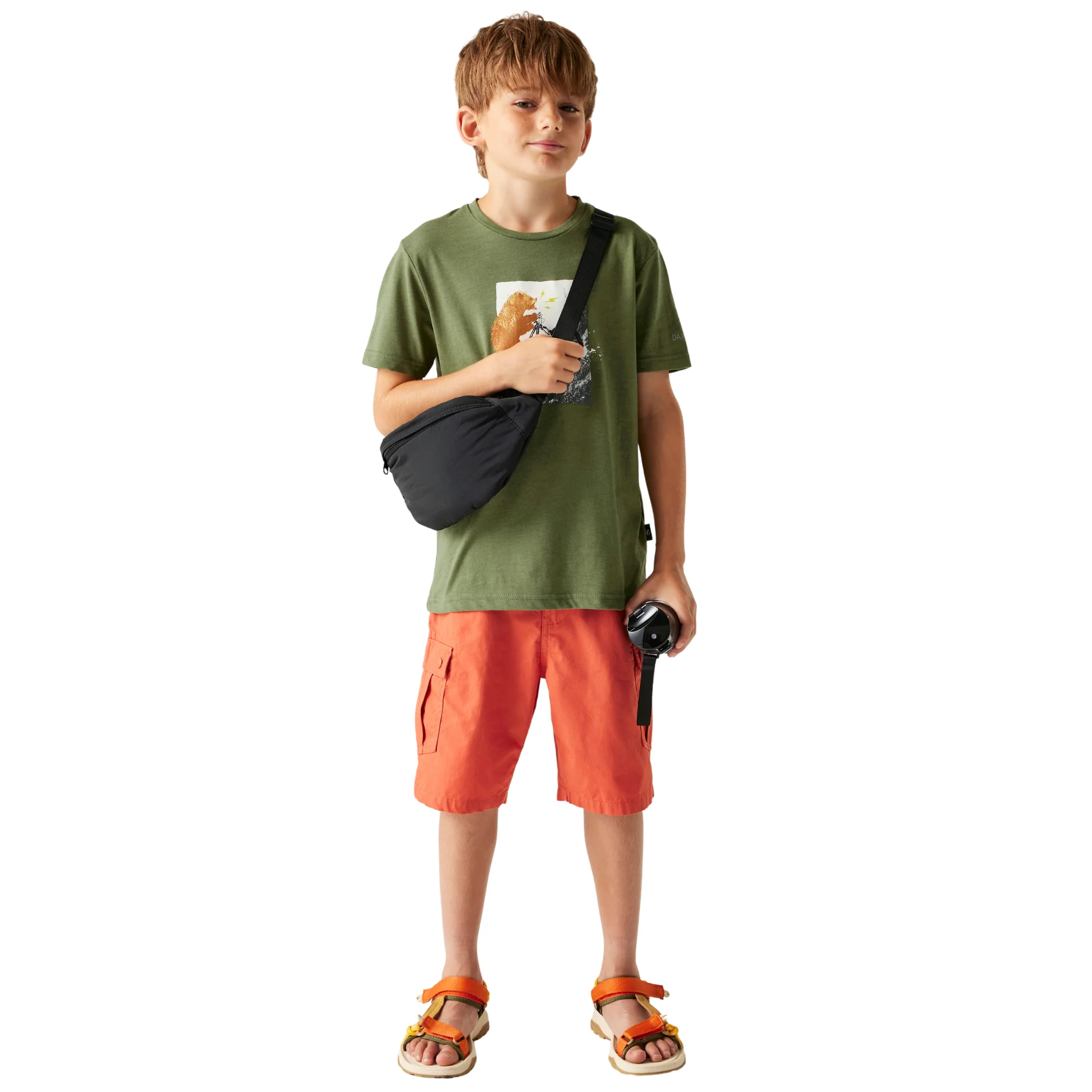 Dare 2B Kids Trailblaze III UPF50 Short Sleeve Tee (Nephrite Green) - Image 4