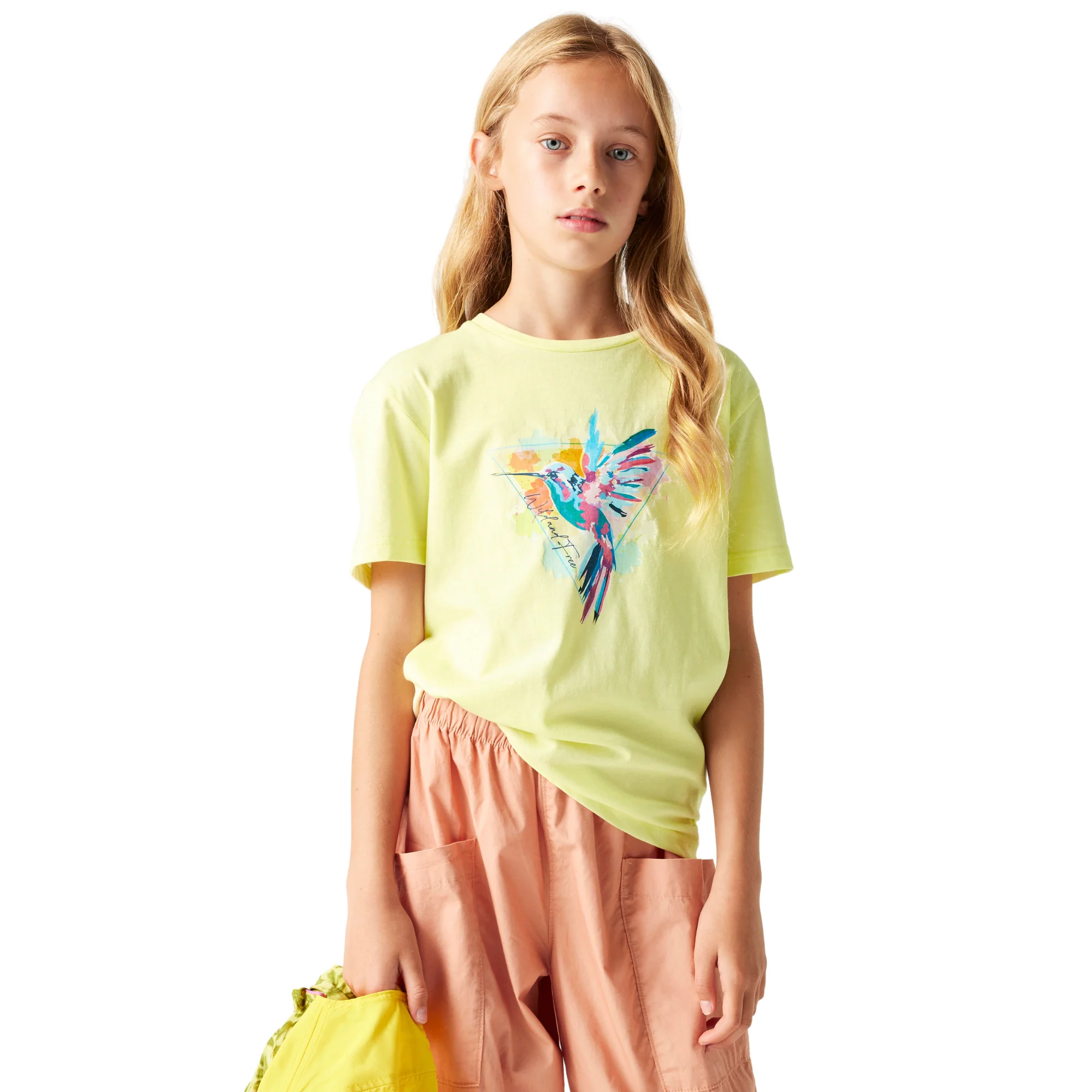 Dare 2B Kids Trailblaze III UPF50 Short Sleeve Tee (Wax Yellow)