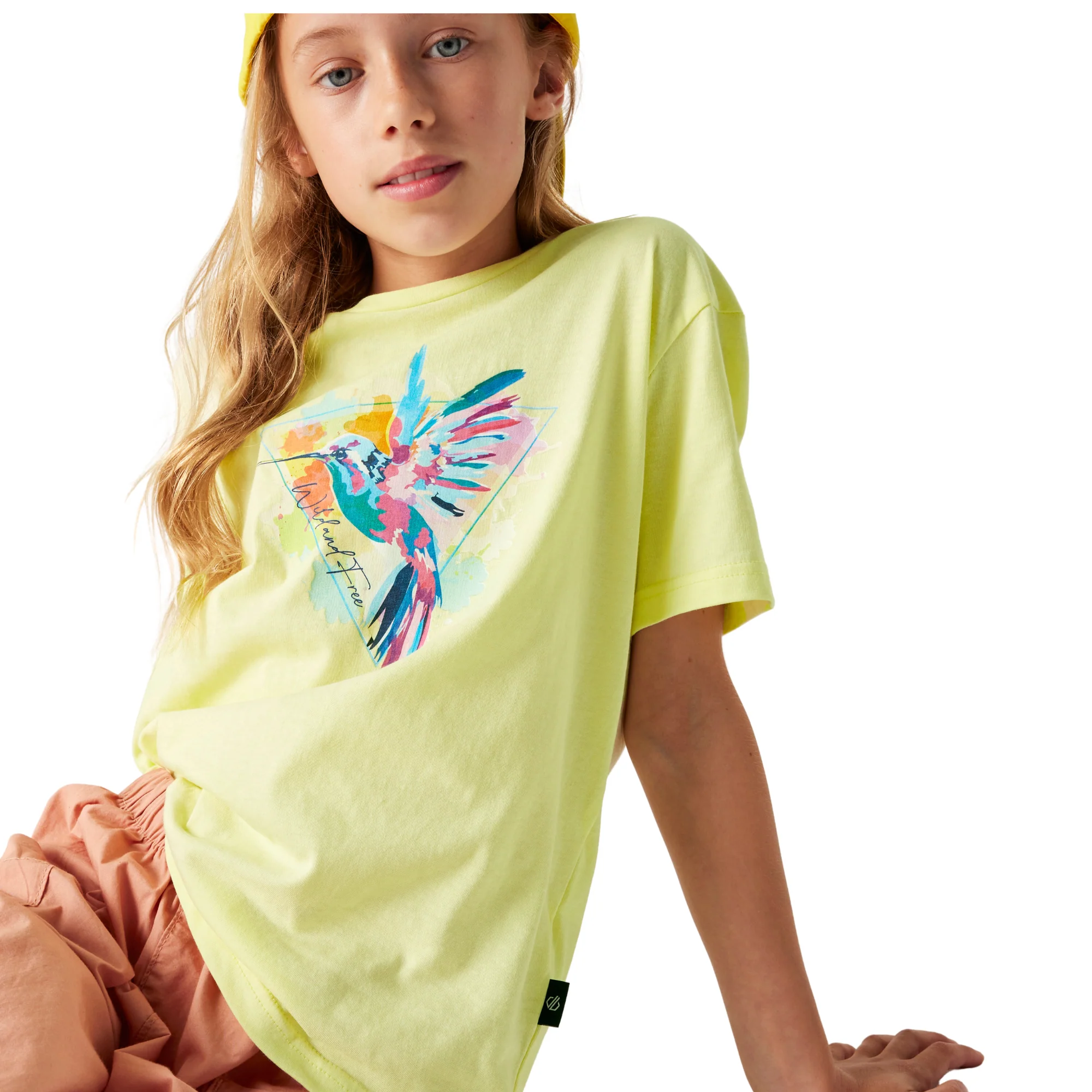 Dare 2B Kids Trailblaze III UPF50 Short Sleeve Tee (Wax Yellow) - Image 3